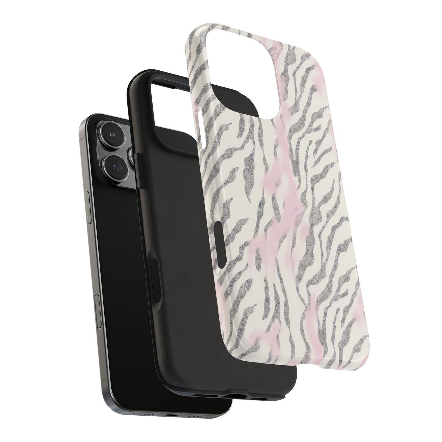 Pink Zebra Phone Case
