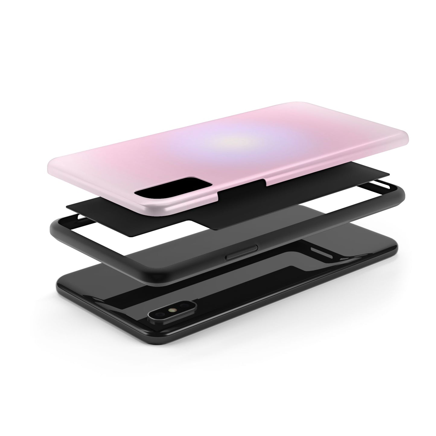 Soft Pink Aura Phone Case