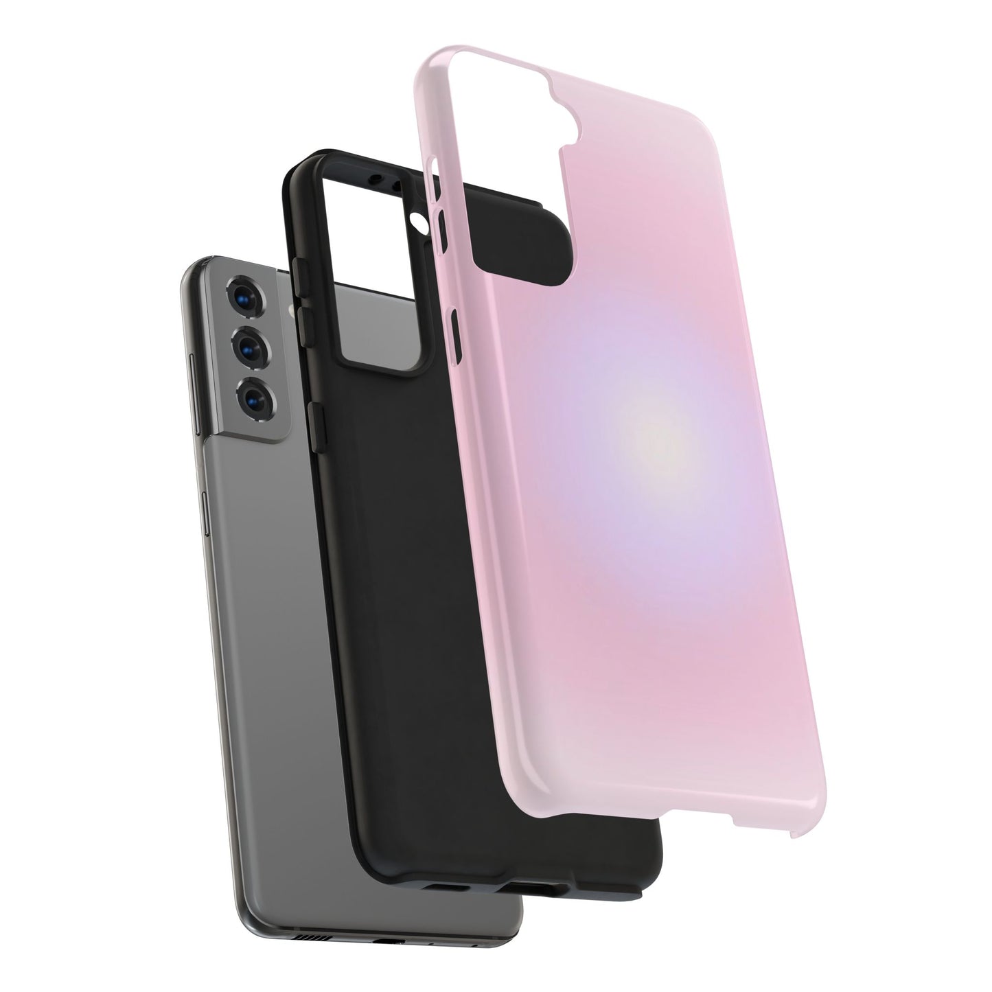 Soft Pink Aura Phone Case