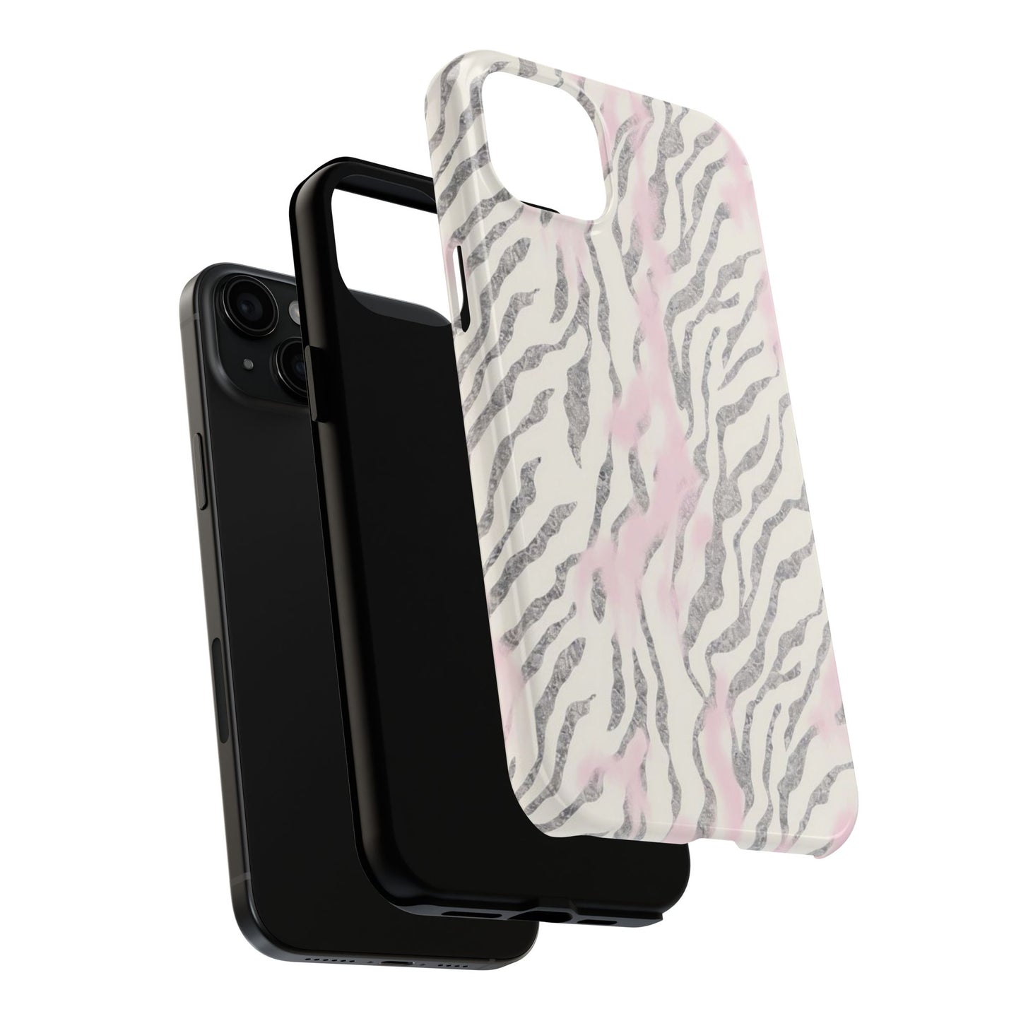 Pink Zebra Phone Case