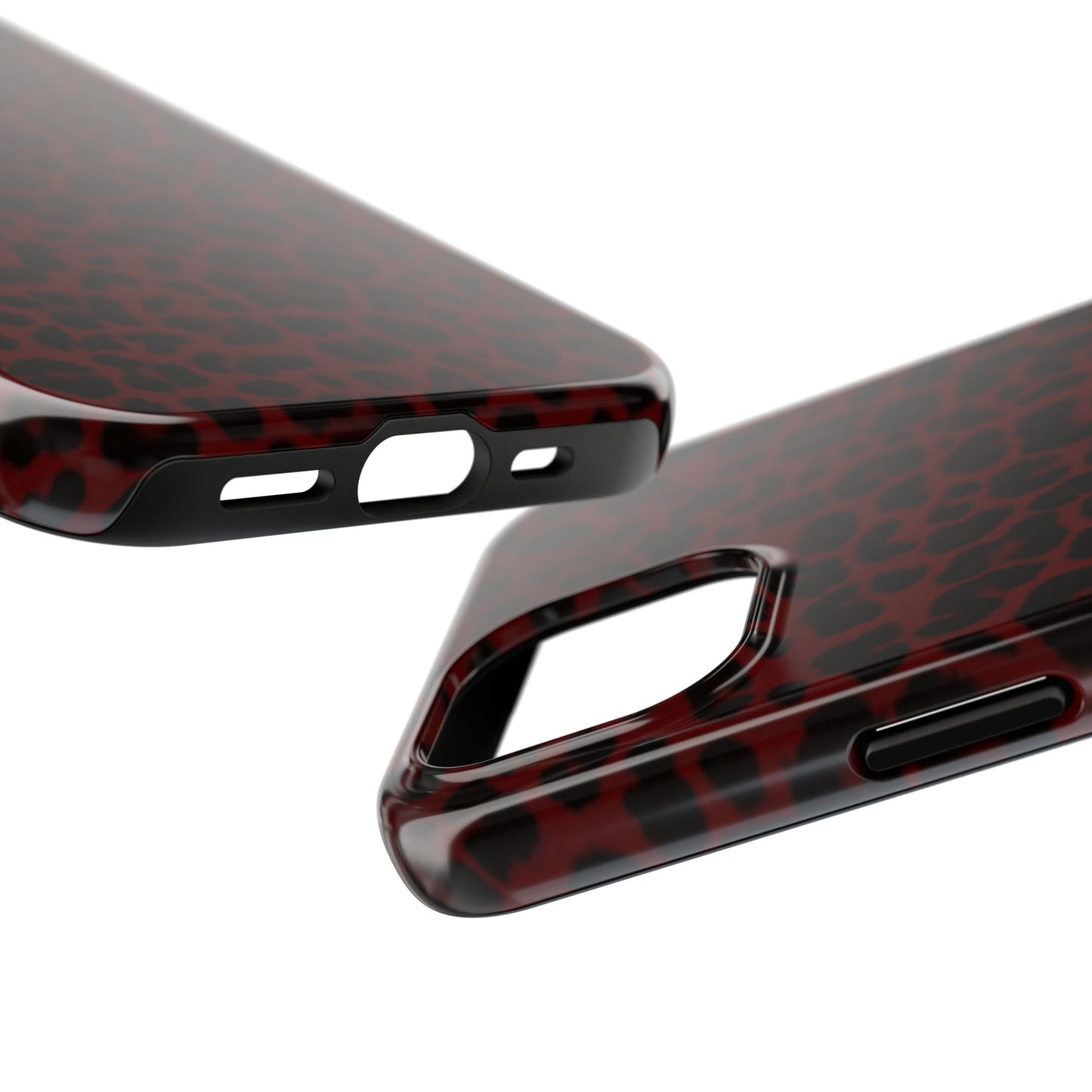 Red Cheetah Print Phone Case