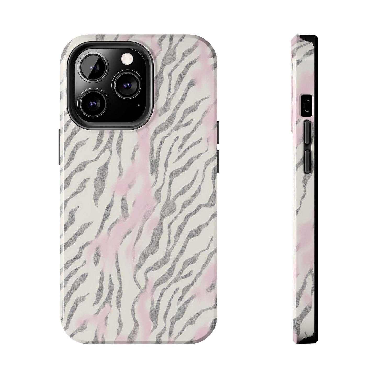 Pink Zebra Phone Case