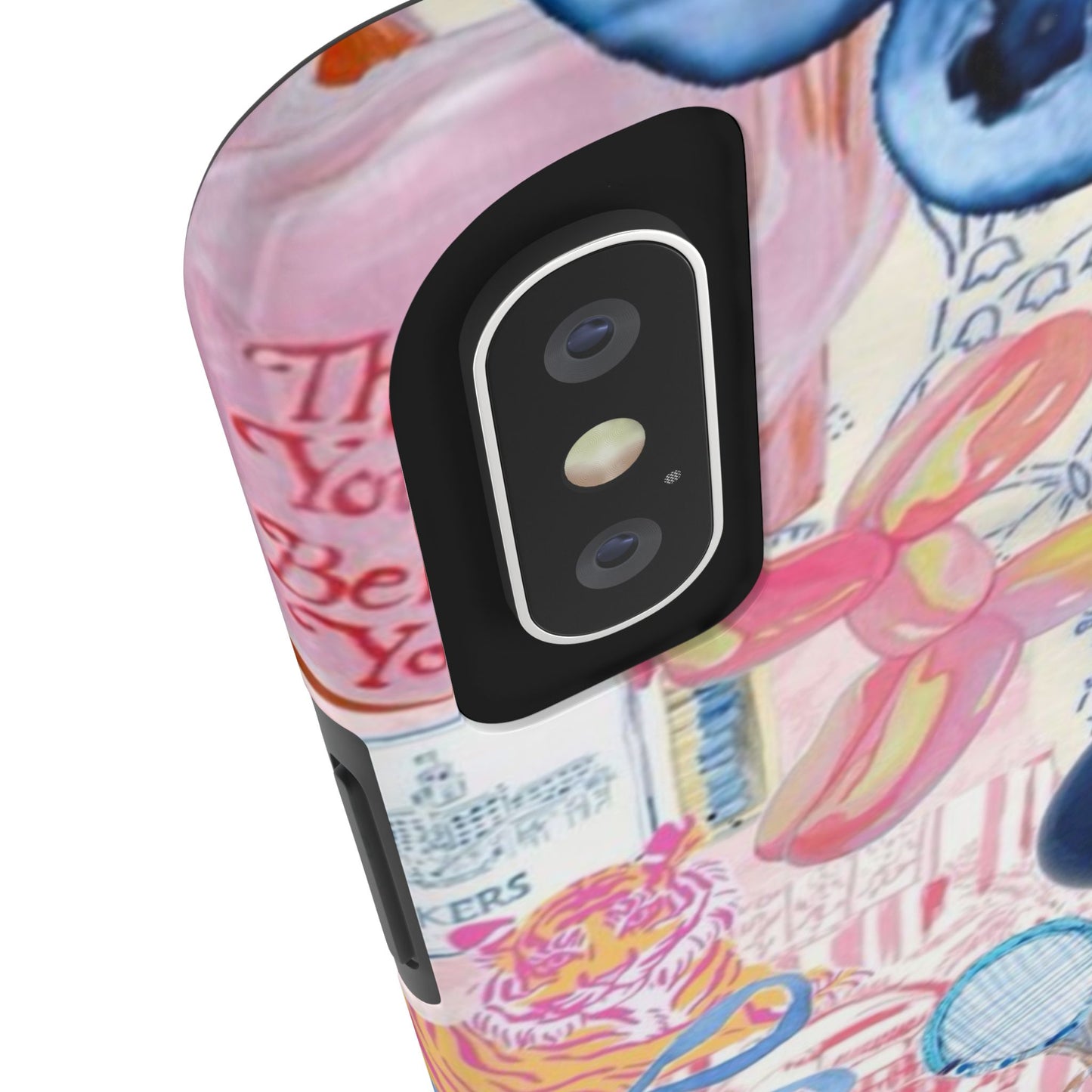 Vibrant Preppy Collage Phone Case.