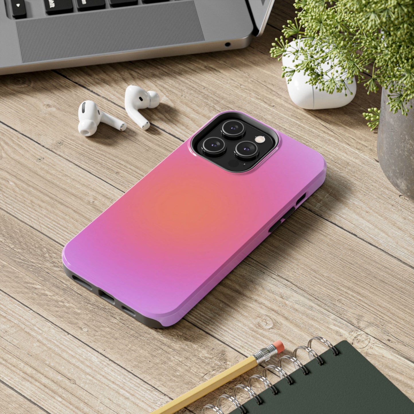 Pink Aura Phone Case