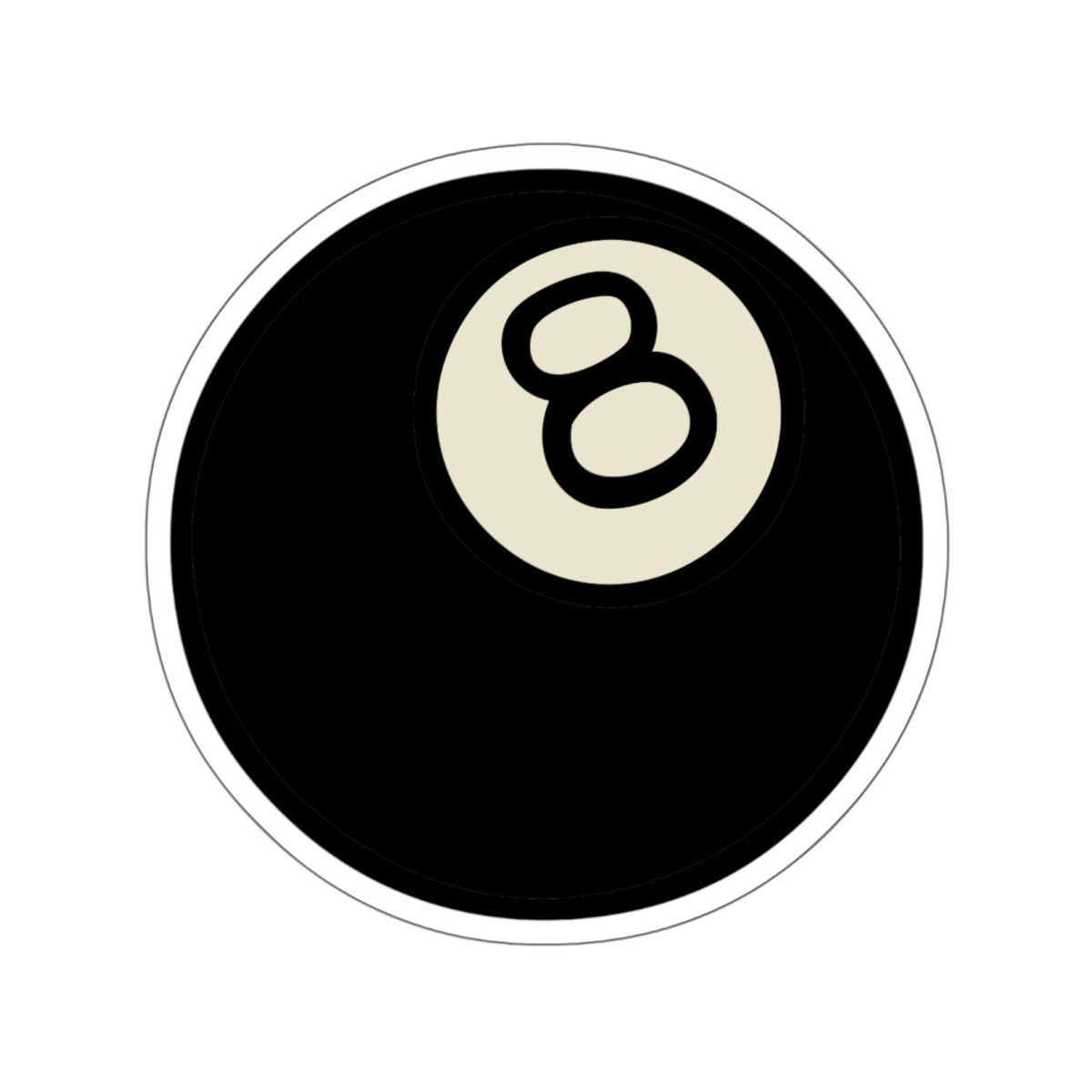 8 Ball Sticker