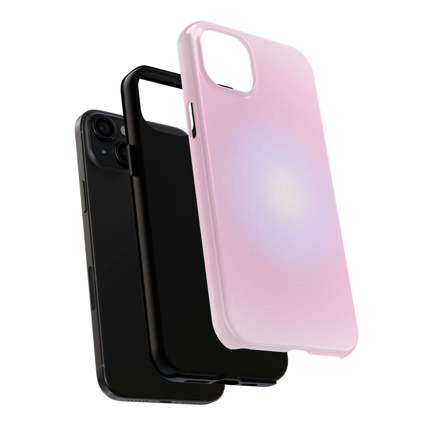 Soft Pink Aura Phone Case