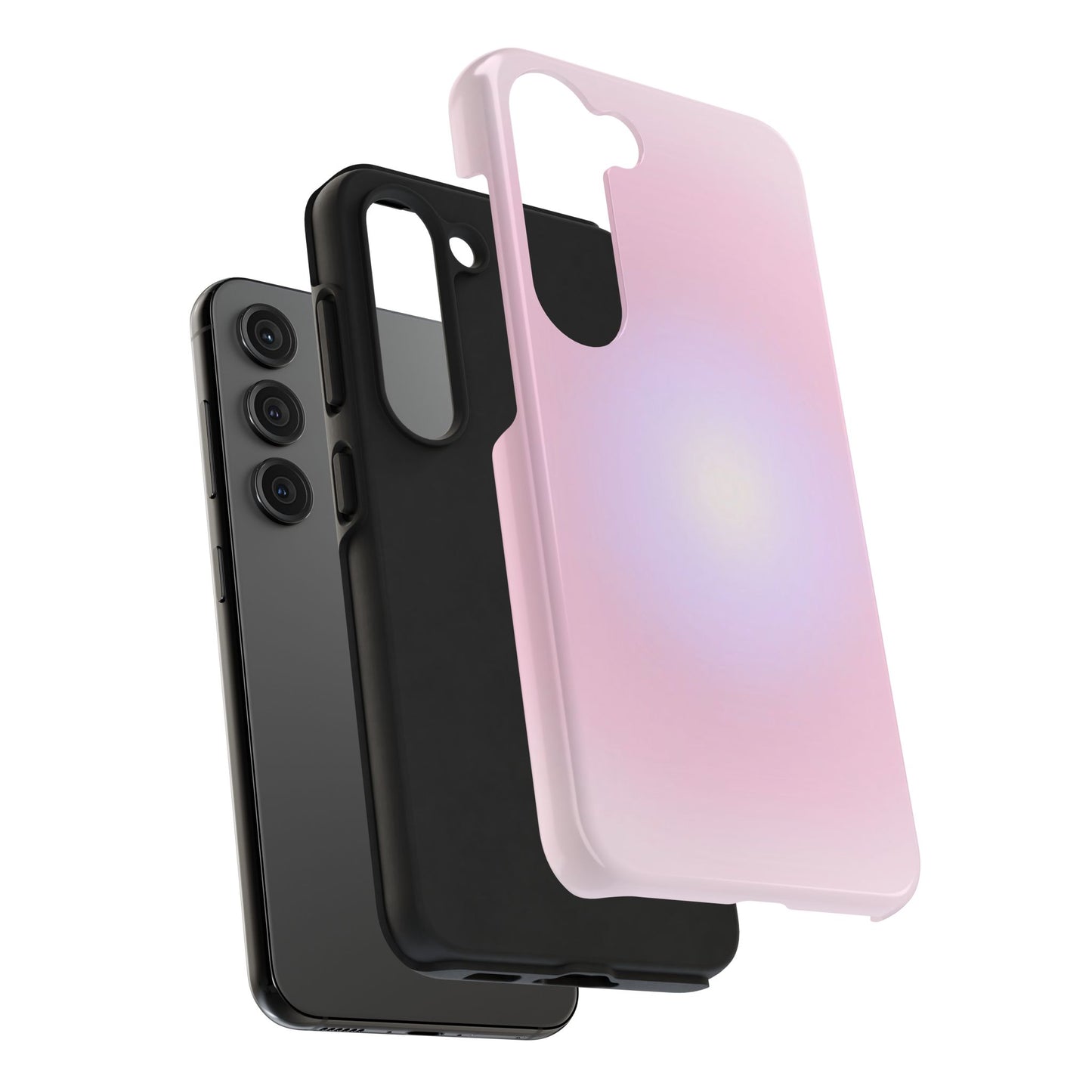 Soft Pink Aura Phone Case