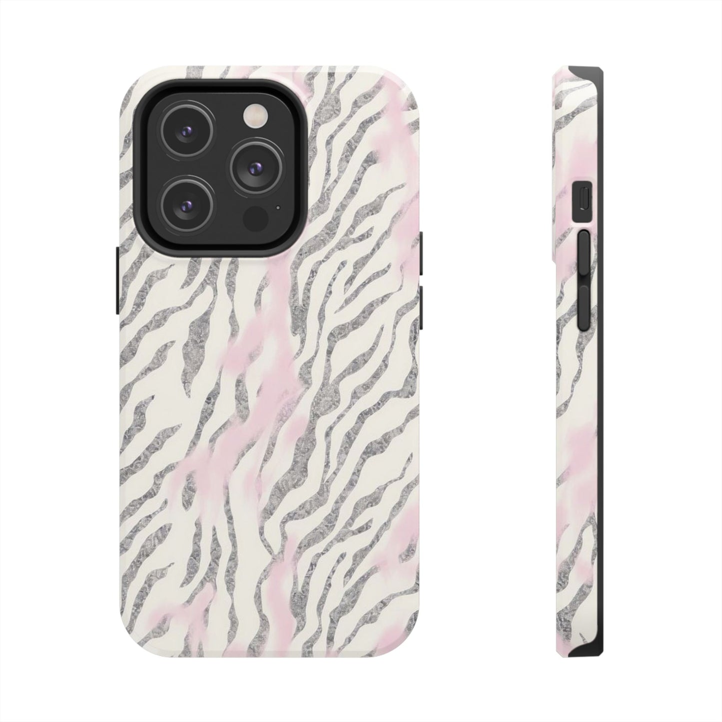 Pink Zebra Phone Case