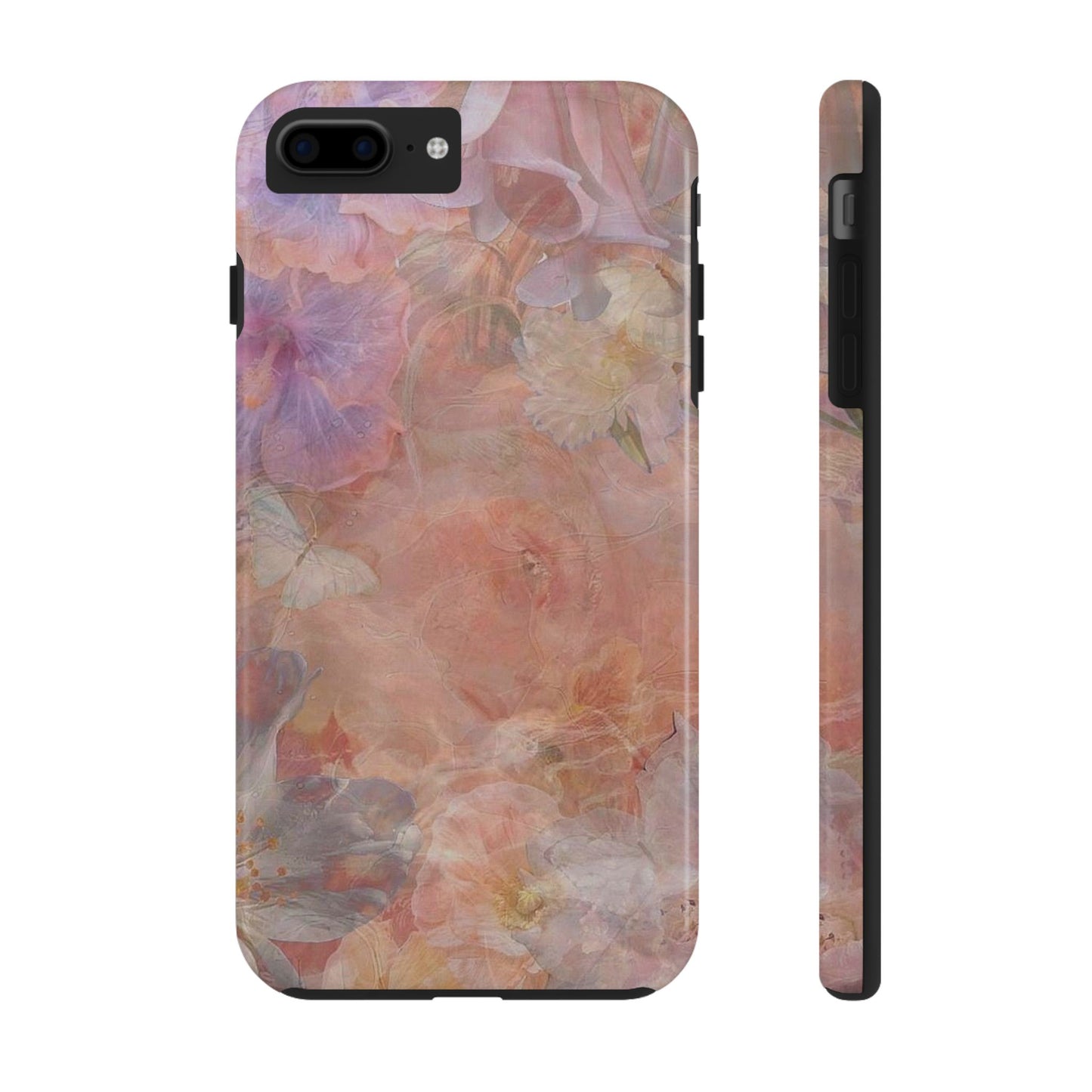 Floral Watercolor Phone Case, Tough Phone Case, Trending, Floral