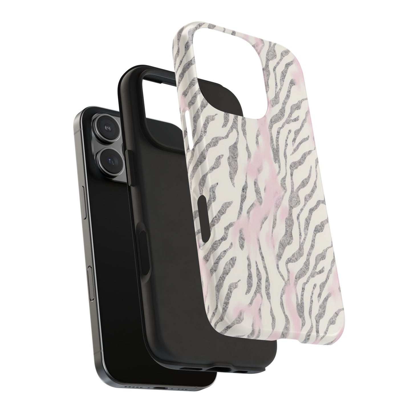 Pink Zebra Phone Case
