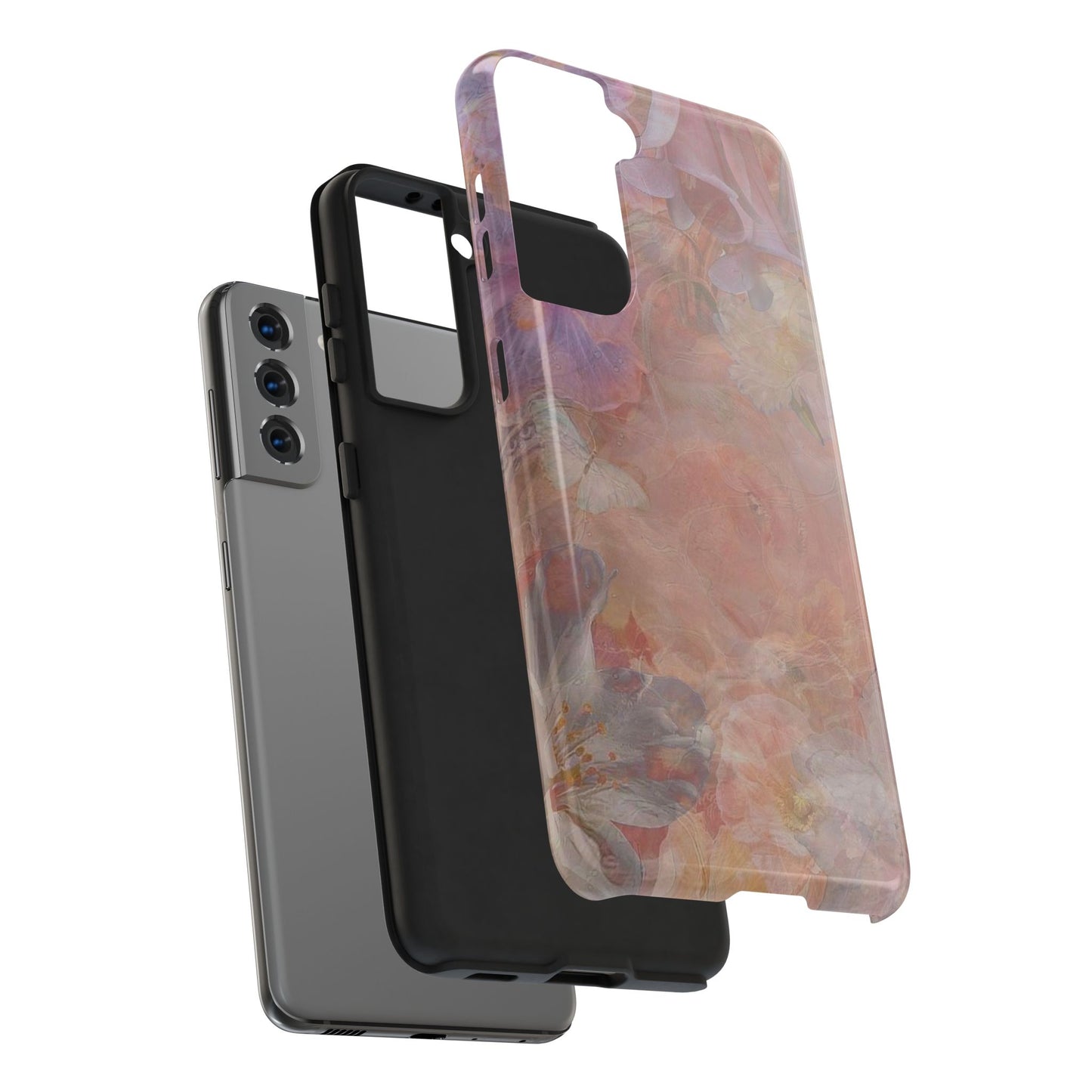 Floral Watercolor Phone Case, Tough Phone Case, Trending, Floral