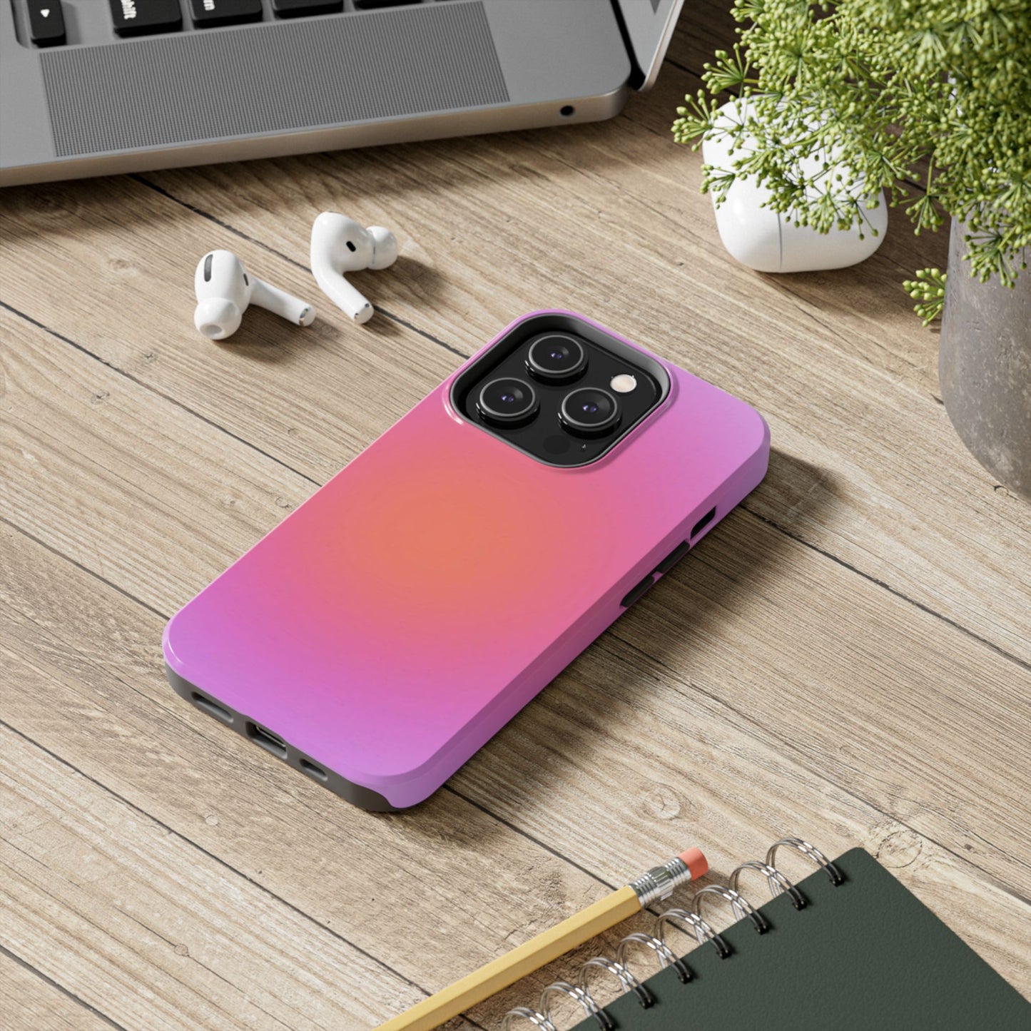 Pink Aura Phone Case