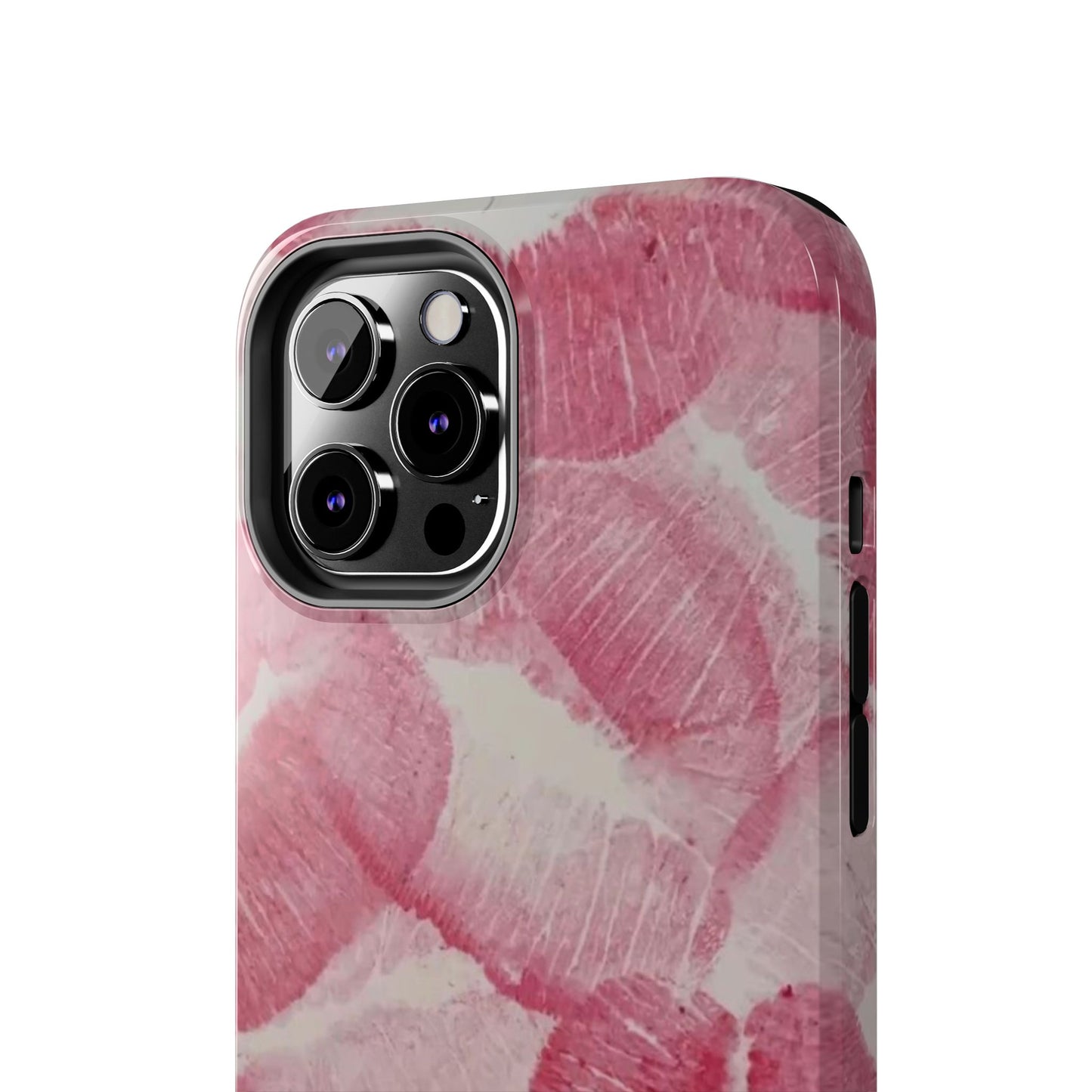 Pink Kiss Print Phone Case