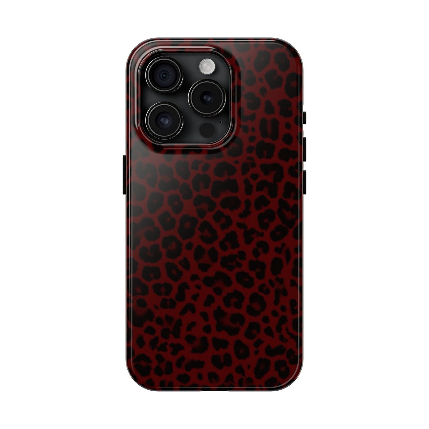 Red Cheetah Print Phone Case