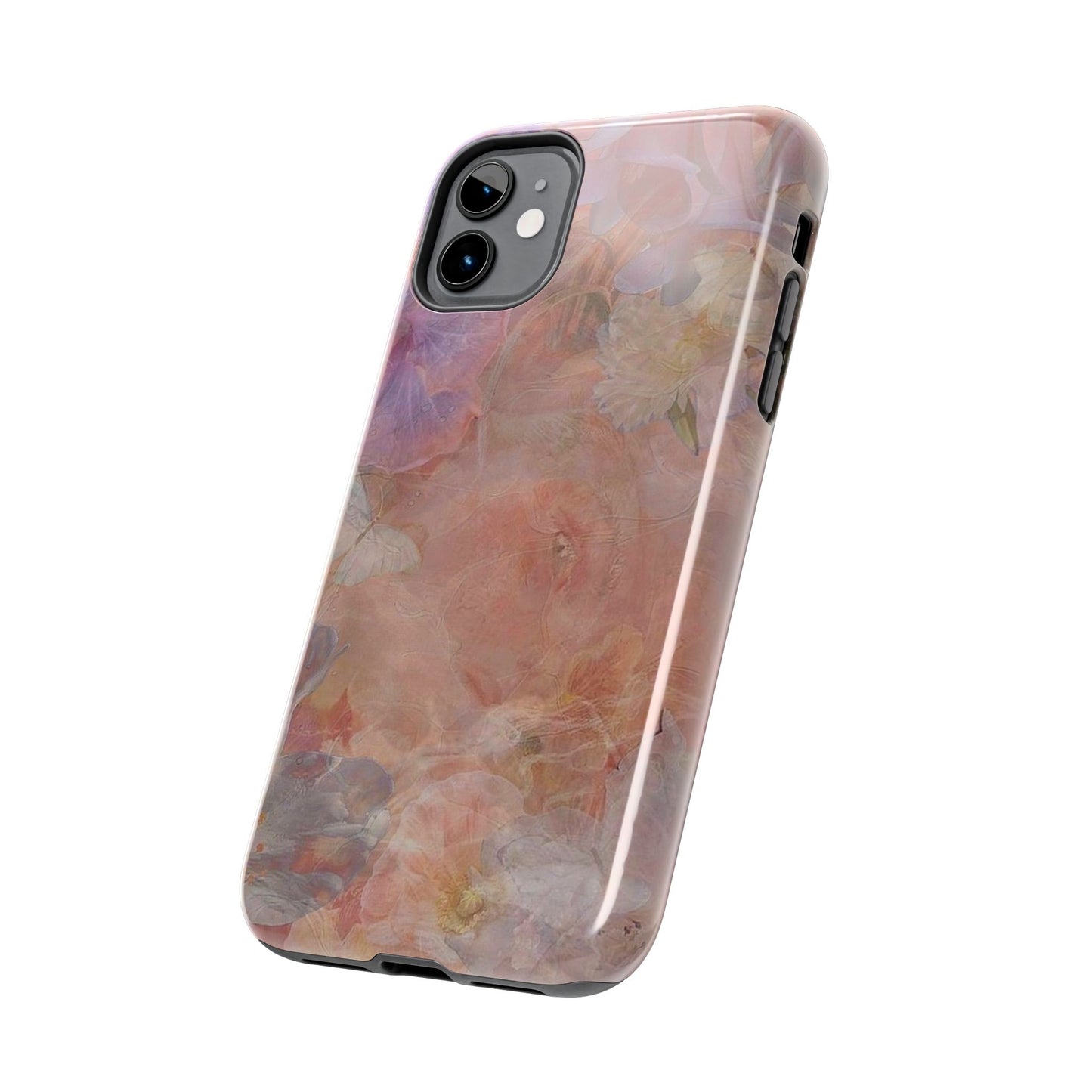Floral Watercolor Phone Case, Tough Phone Case, Trending, Floral