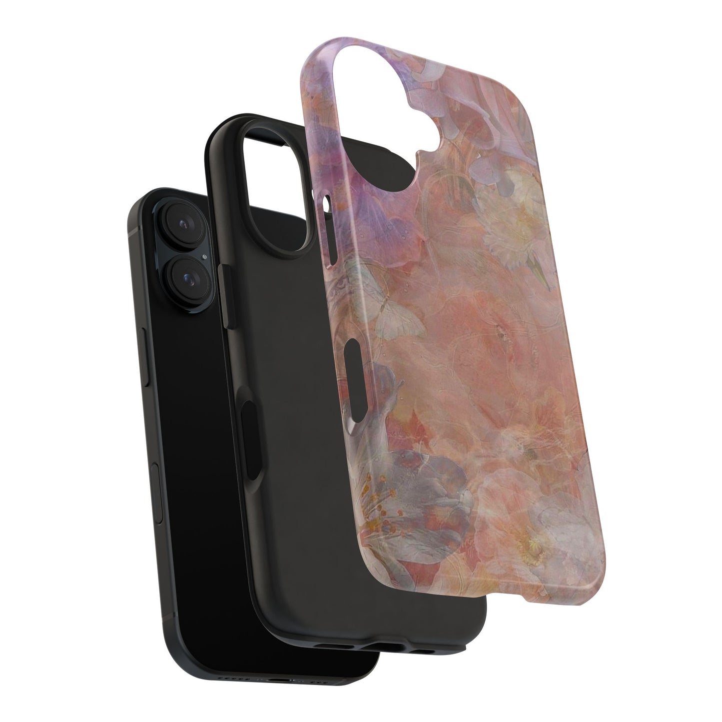 Floral Watercolor Phone Case, Tough Phone Case, Trending, Floral