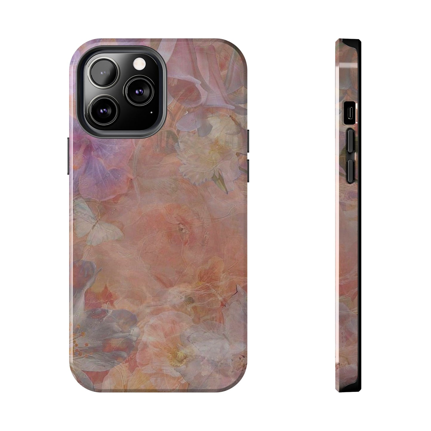 Floral Watercolor Phone Case, Tough Phone Case, Trending, Floral