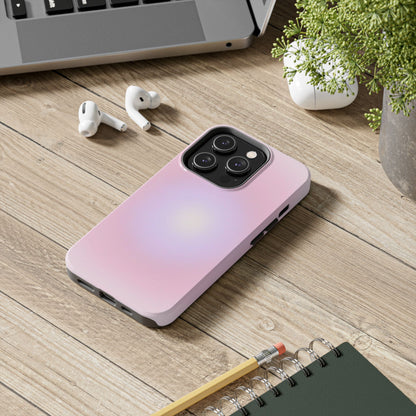 Soft Pink Aura Phone Case