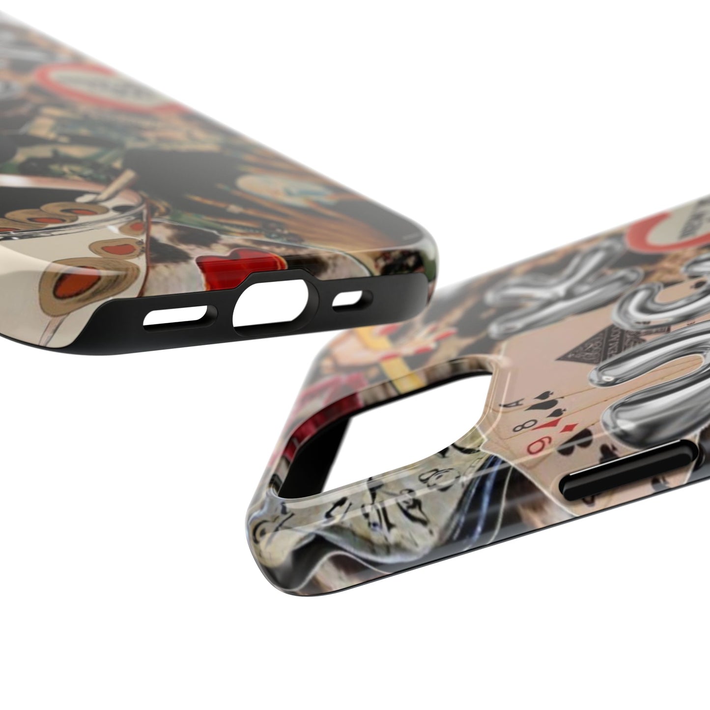 Lucy Phone Case, Retro, Photo Collage, Aesthetic