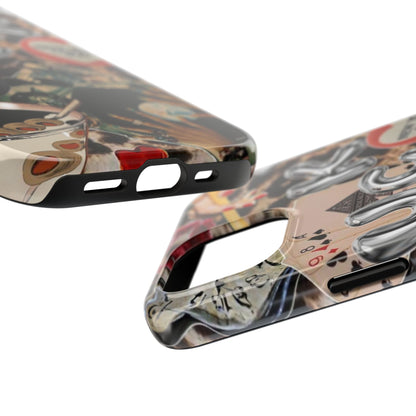 Lucy Phone Case, Retro, Photo Collage, Aesthetic
