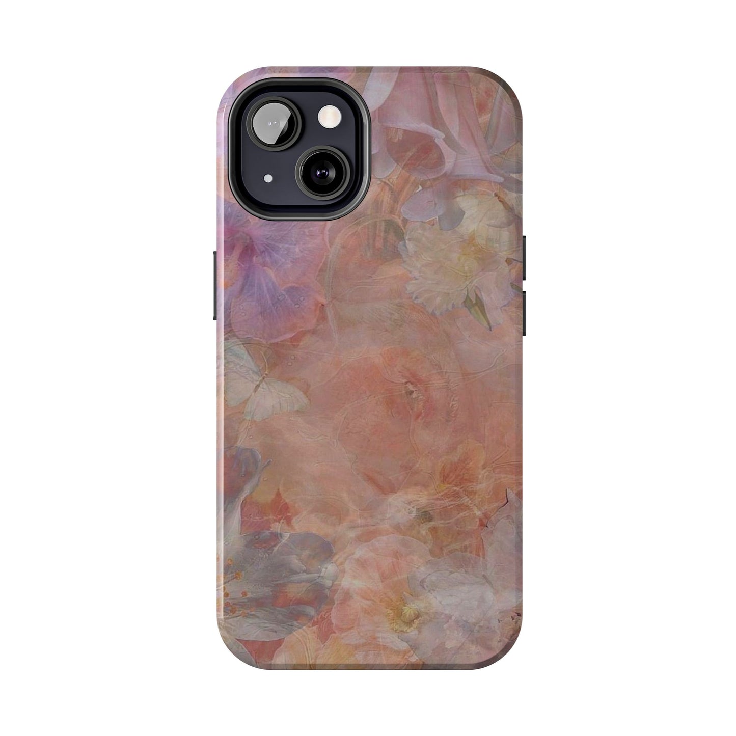 Floral Watercolor Phone Case, Tough Phone Case, Trending, Floral