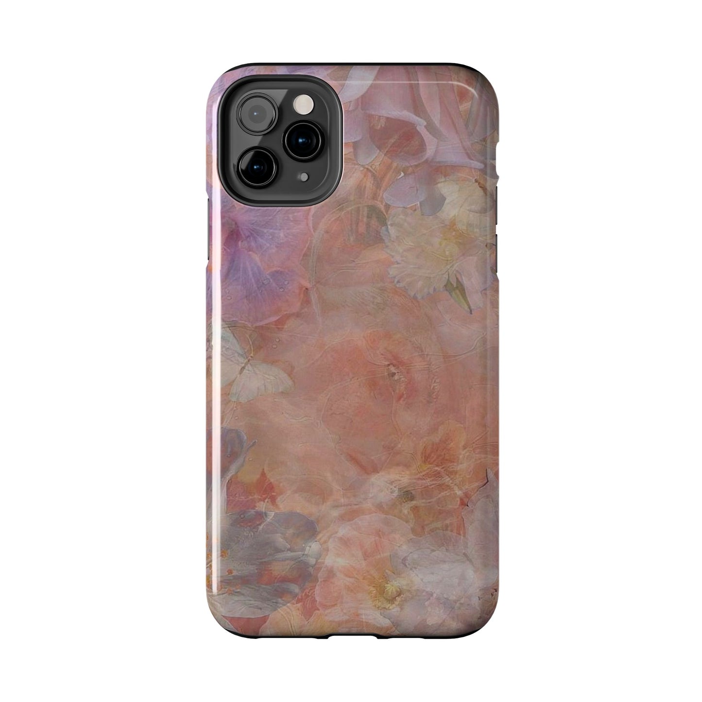 Floral Watercolor Phone Case, Tough Phone Case, Trending, Floral