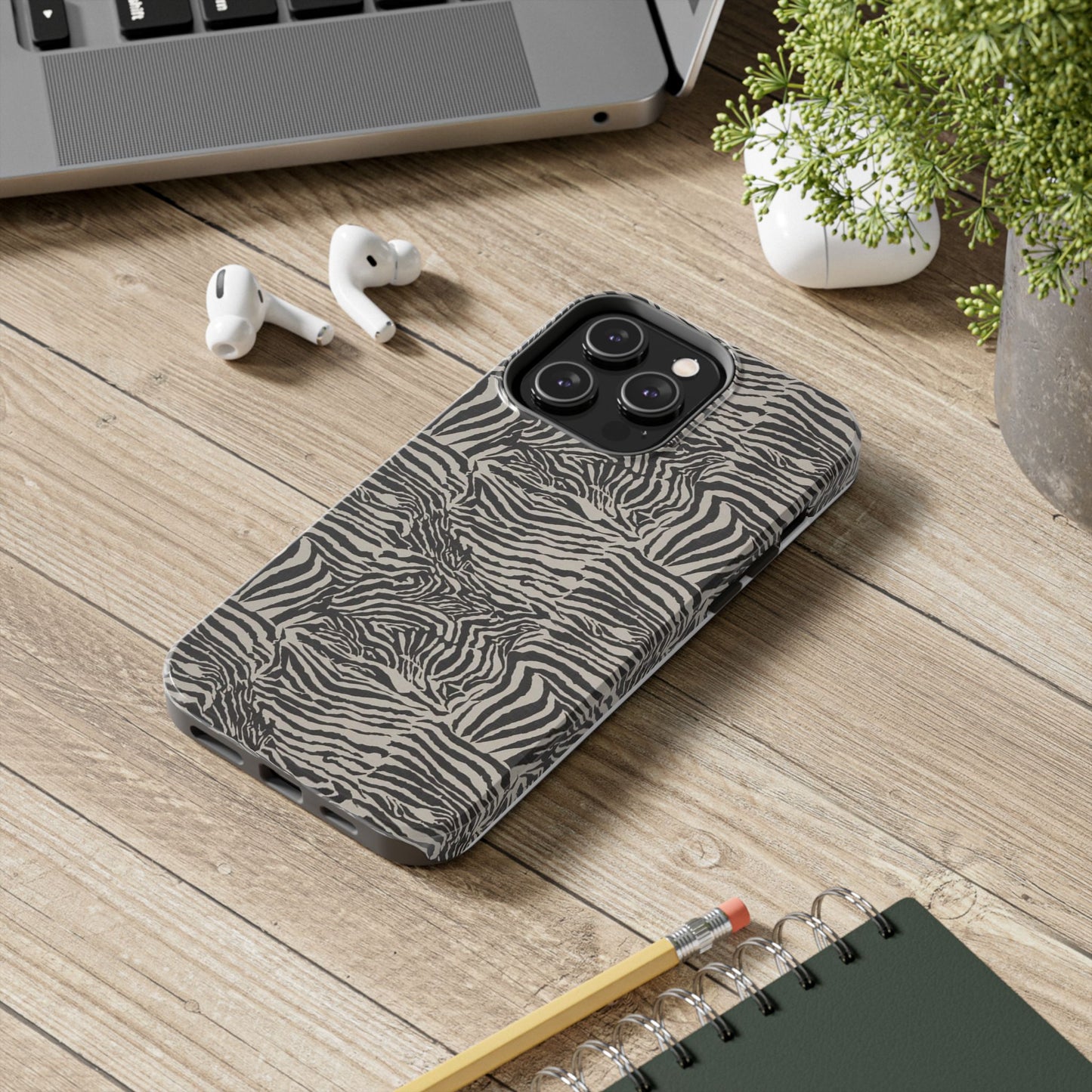 Zebra Print Phone Case