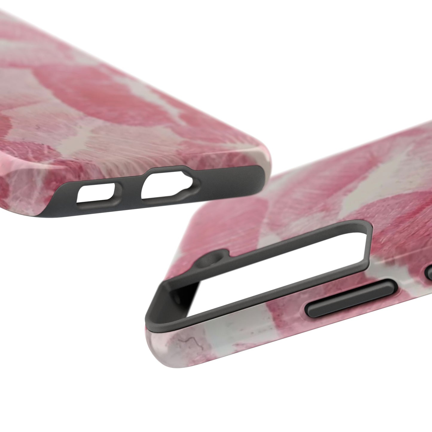 Pink Kiss Print Phone Case