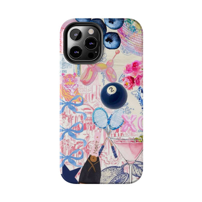 Vibrant Preppy Collage Phone Case.