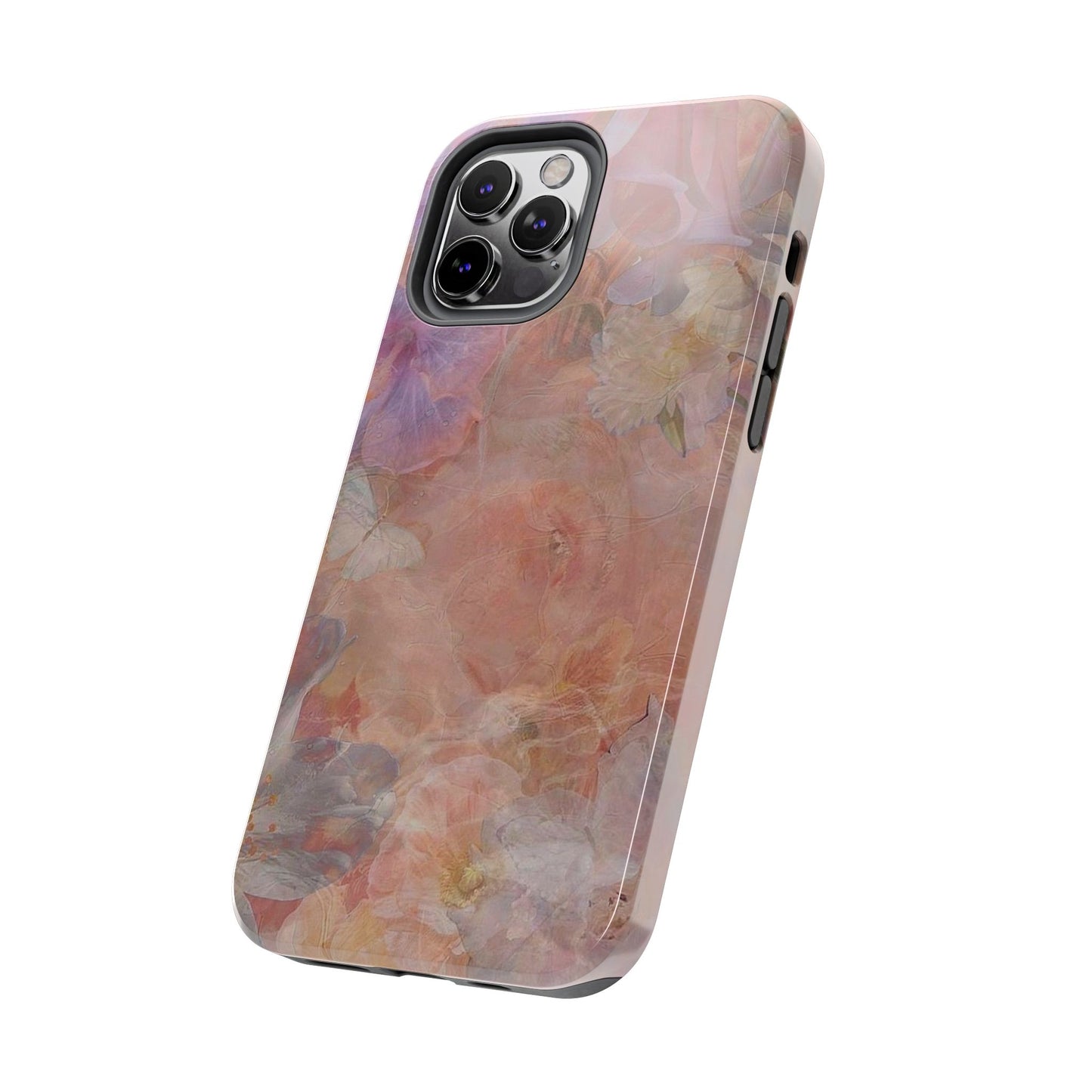 Floral Watercolor Phone Case, Tough Phone Case, Trending, Floral