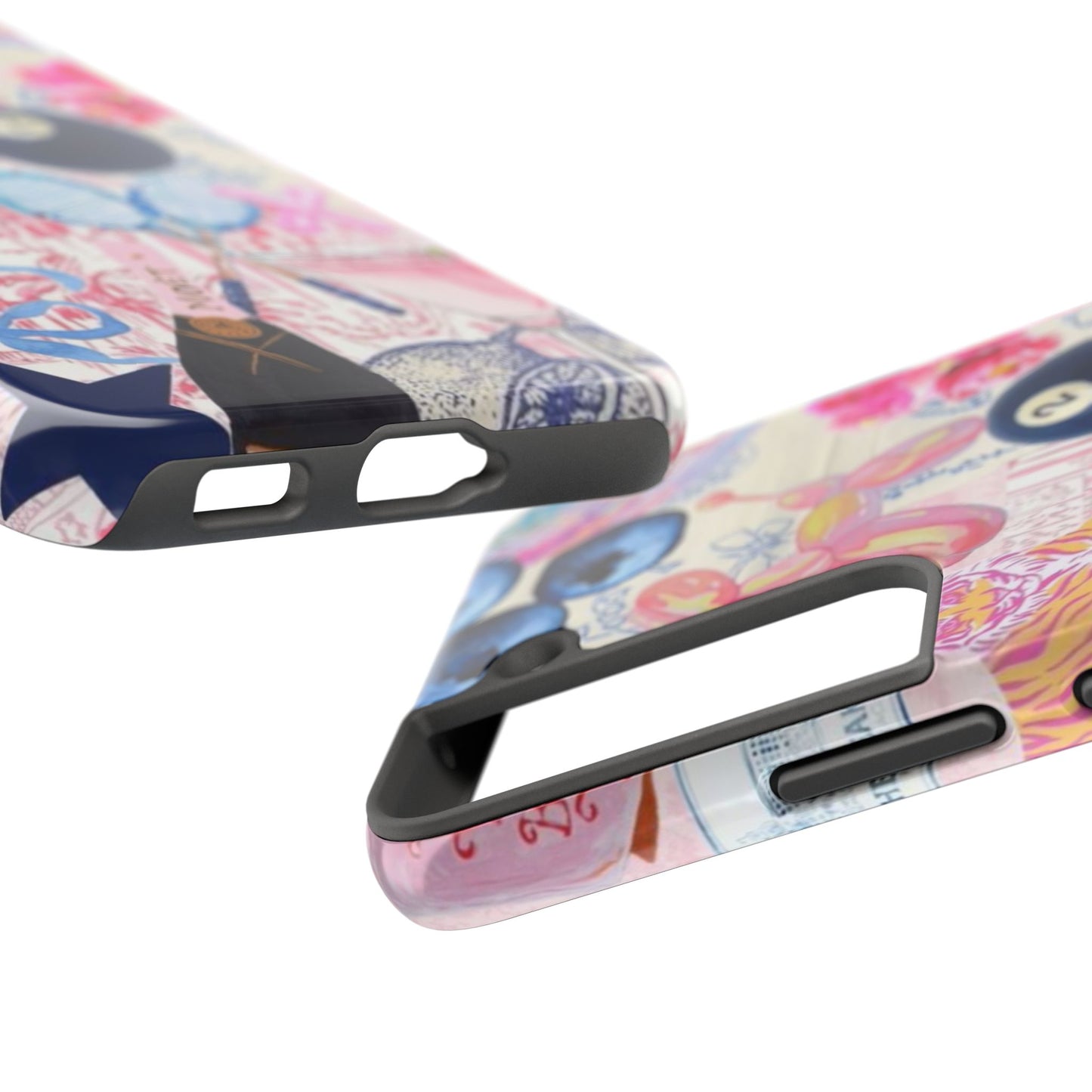 Vibrant Preppy Collage Phone Case.