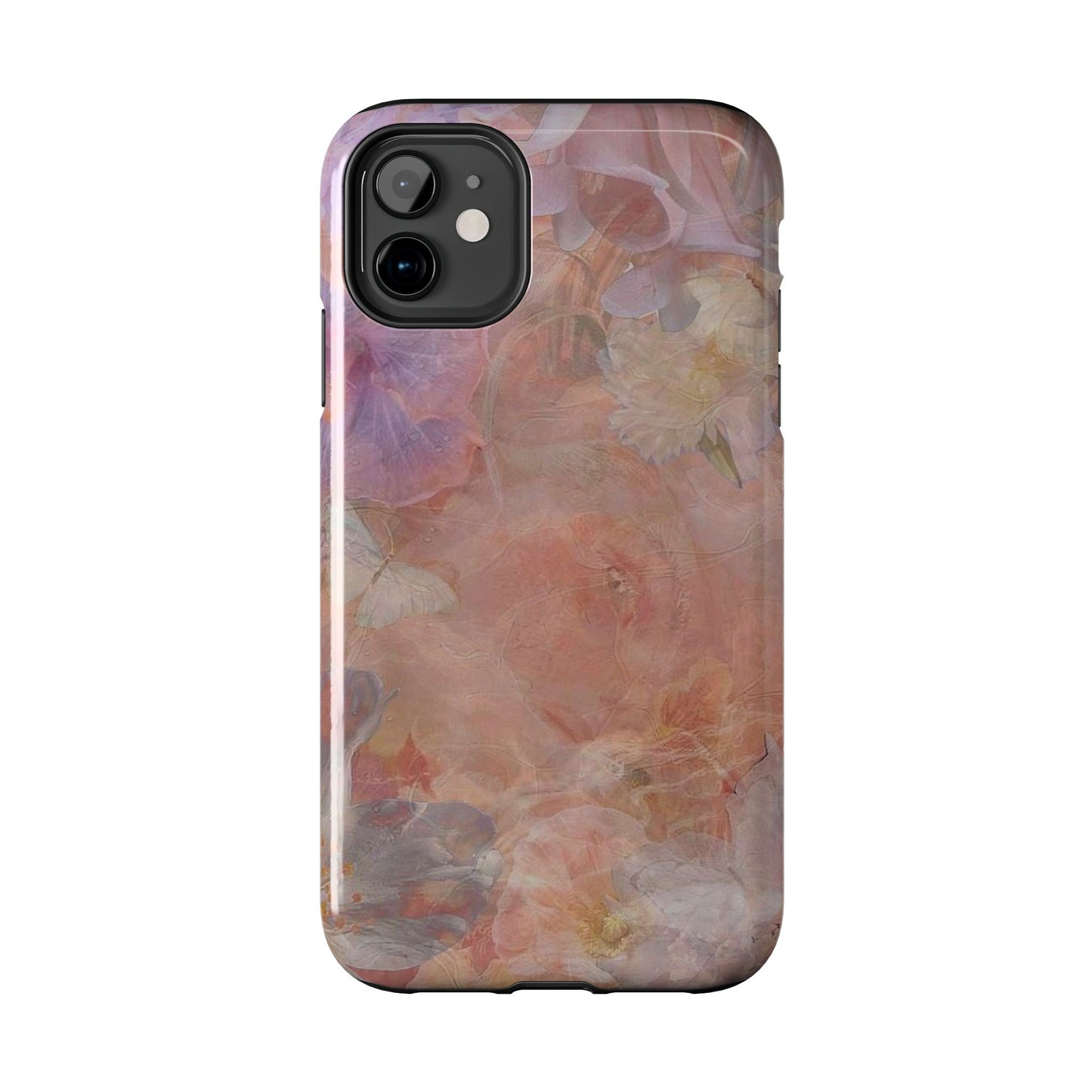 Floral Watercolor Phone Case, Tough Phone Case, Trending, Floral
