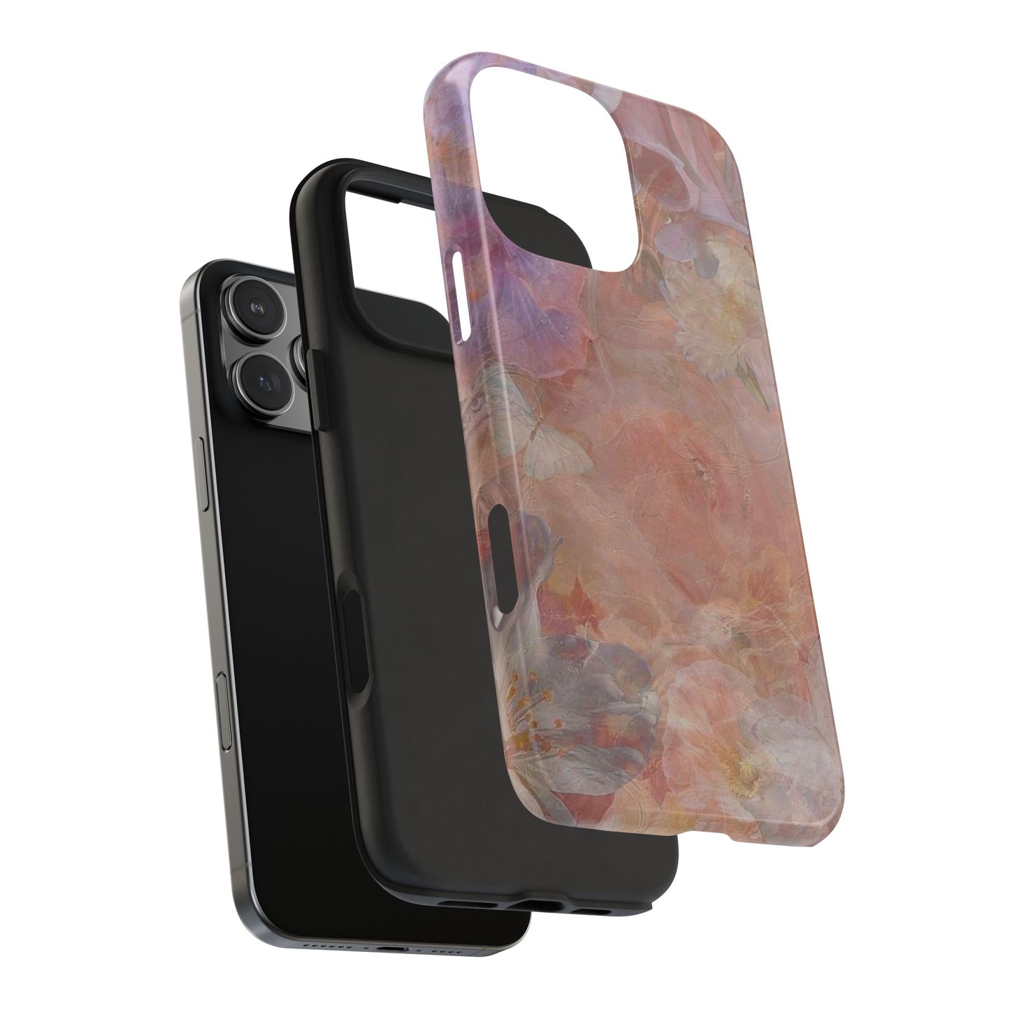 Floral Watercolor Phone Case, Tough Phone Case, Trending, Floral