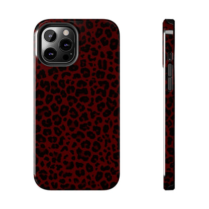 Red Cheetah Print Phone Case