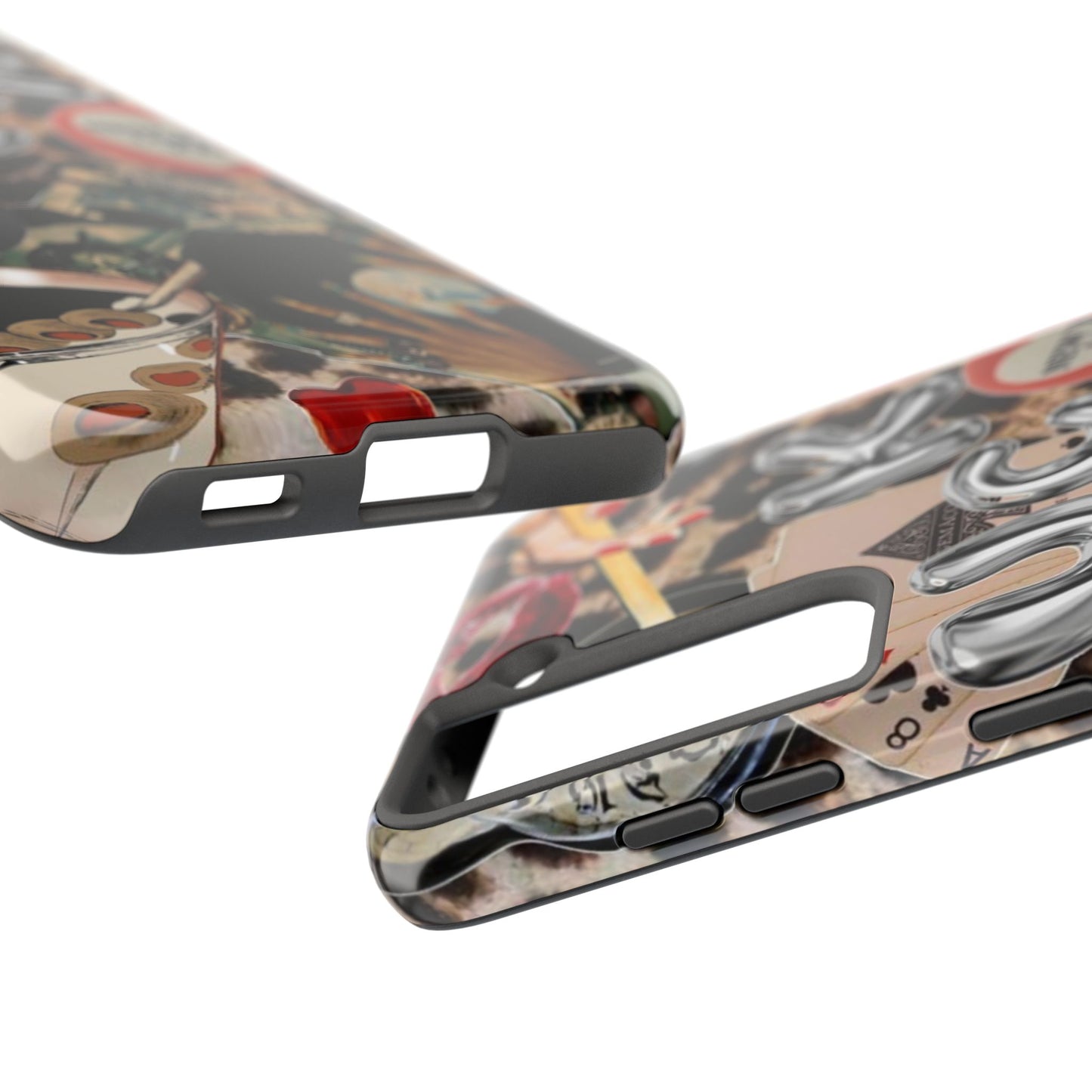 Lucy Phone Case, Retro, Photo Collage, Aesthetic