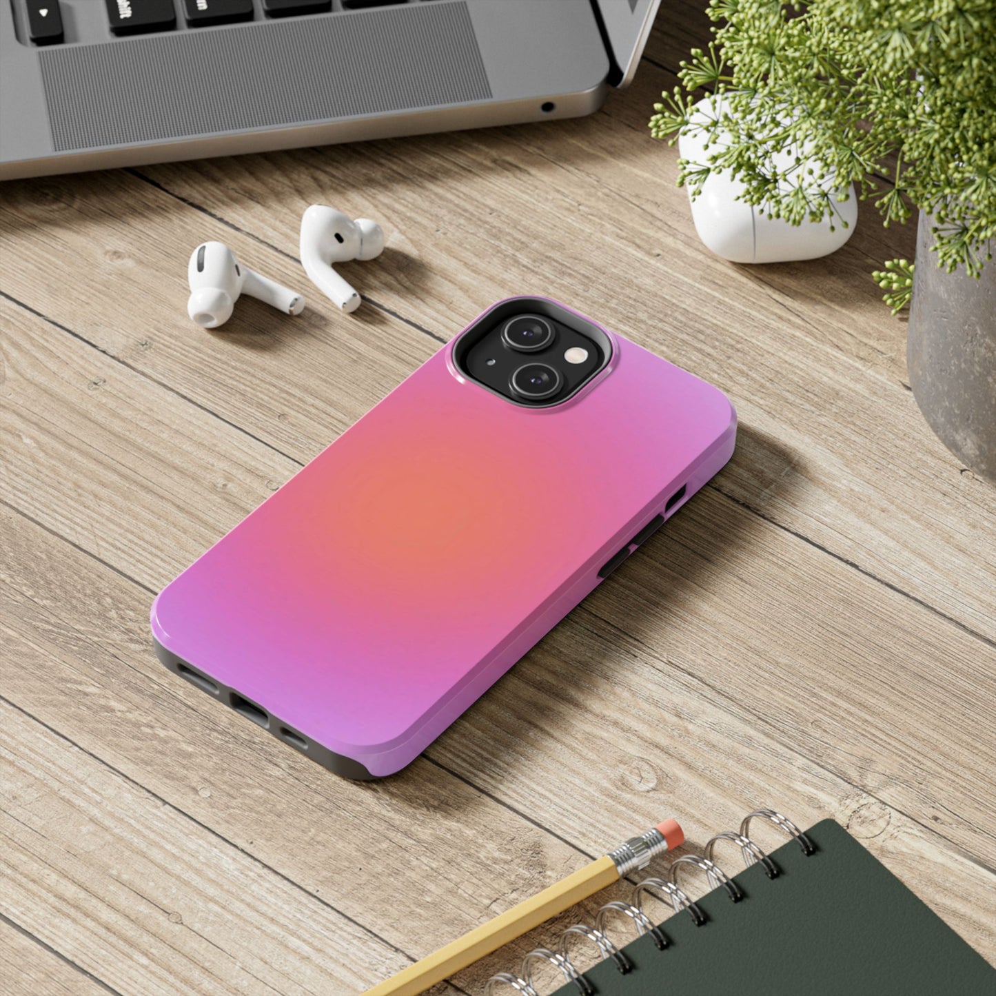 Pink Aura Phone Case