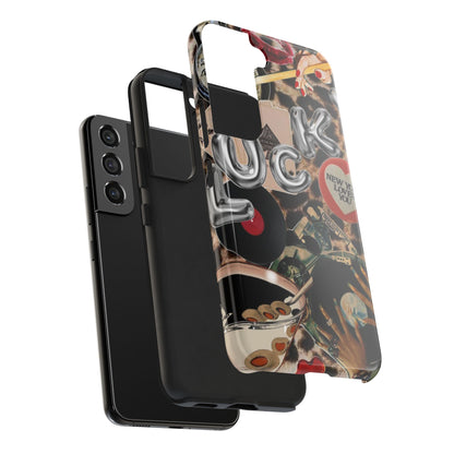 Lucy Phone Case, Retro, Photo Collage, Aesthetic