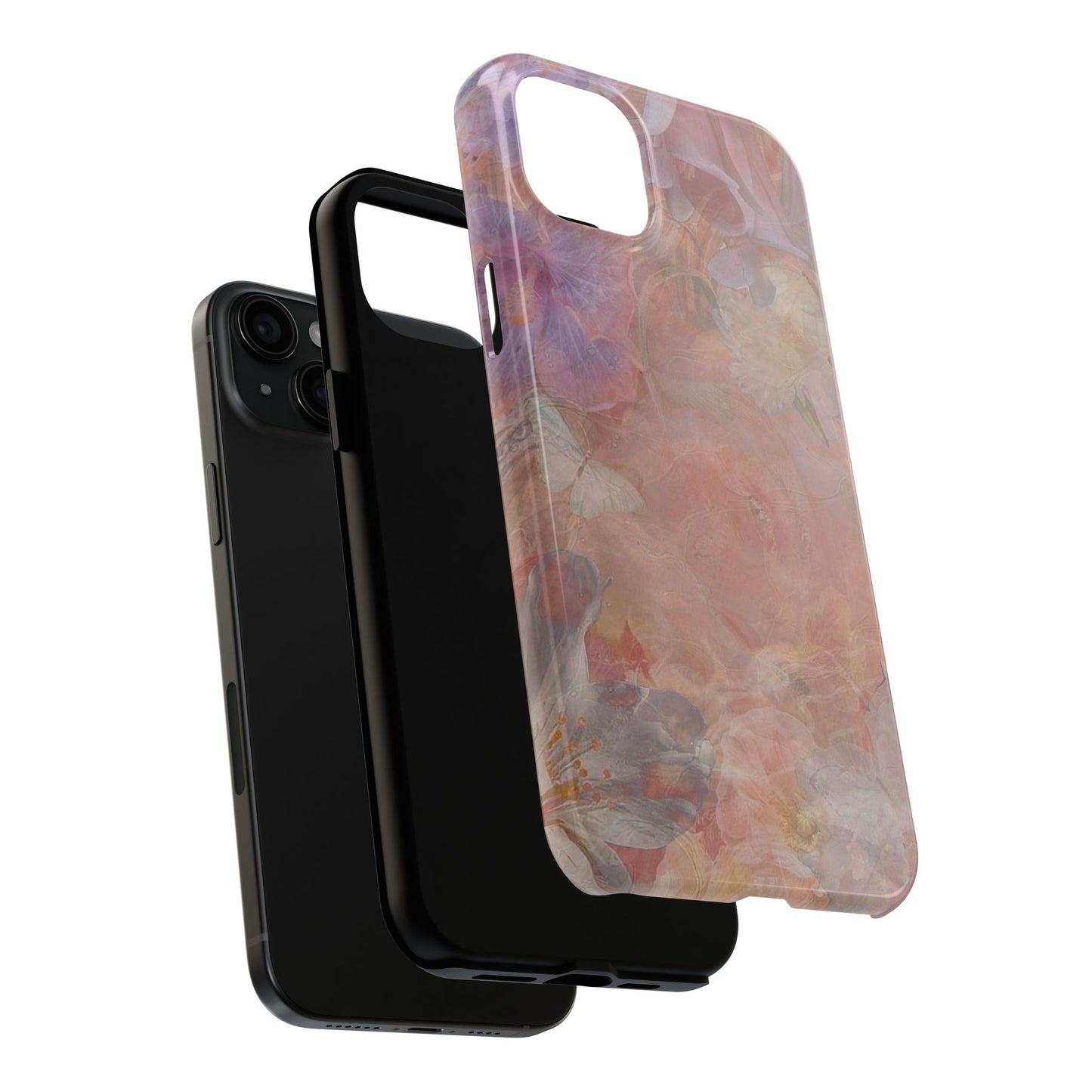 Floral Watercolor Phone Case, Tough Phone Case, Trending, Floral