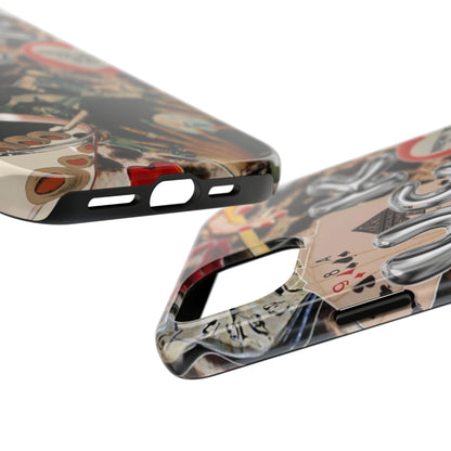 Lucy Phone Case, Retro, Photo Collage, Aesthetic