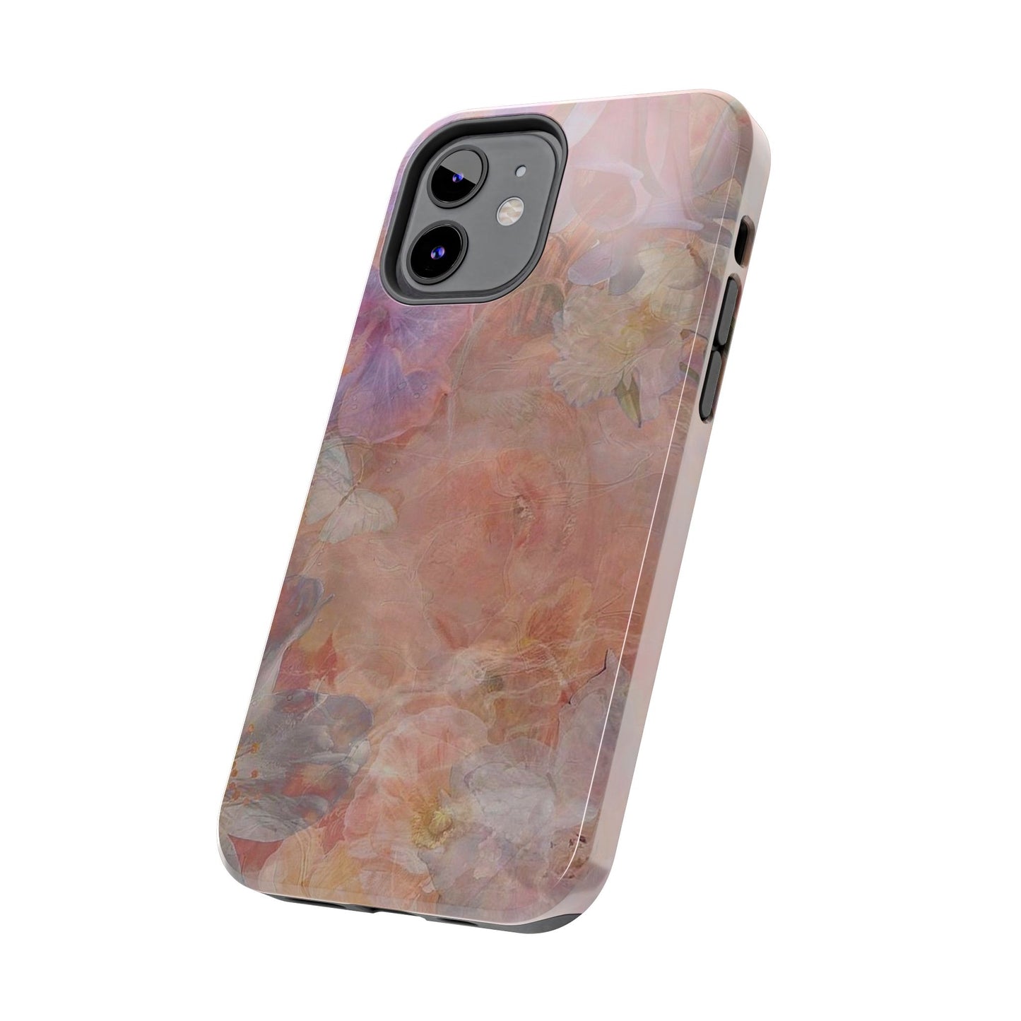 Floral Watercolor Phone Case, Tough Phone Case, Trending, Floral