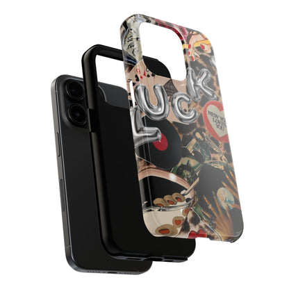 Lucy Phone Case, Retro, Photo Collage, Aesthetic