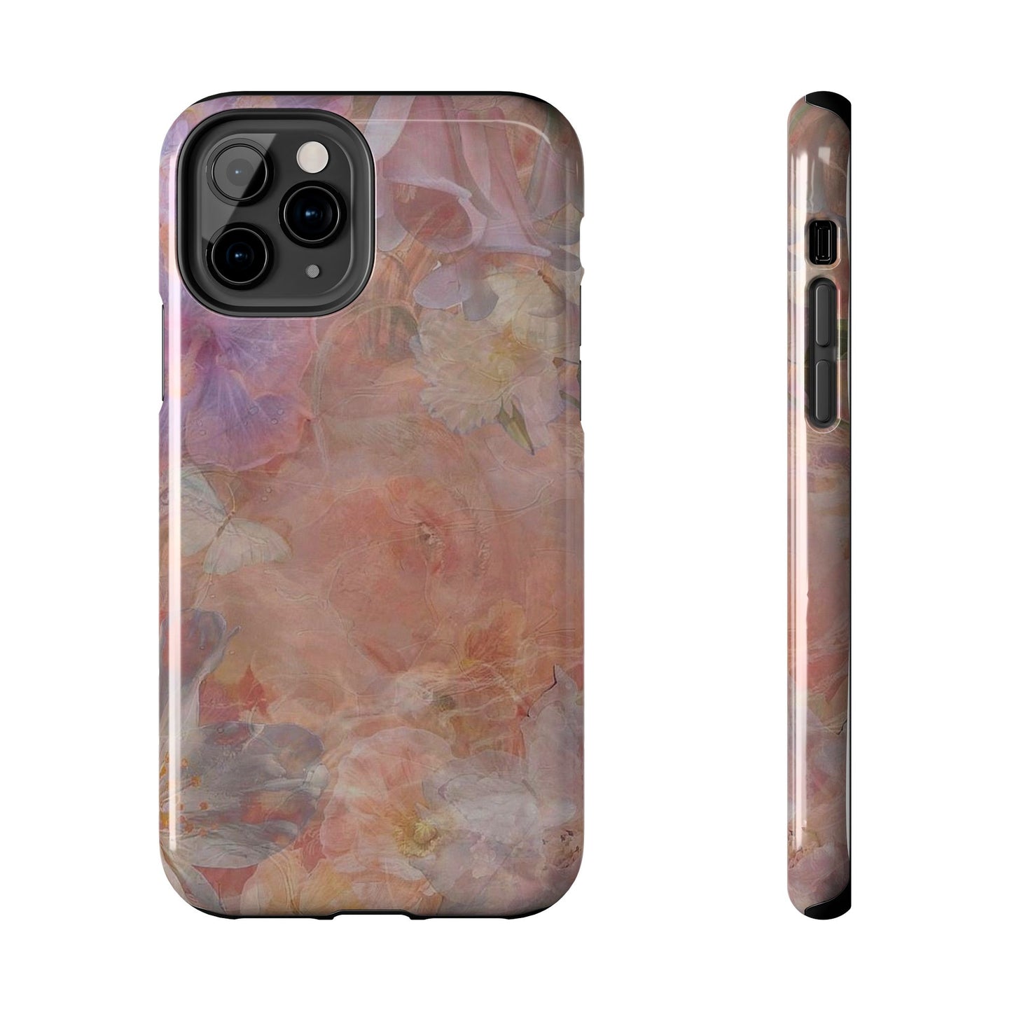 Floral Watercolor Phone Case, Tough Phone Case, Trending, Floral
