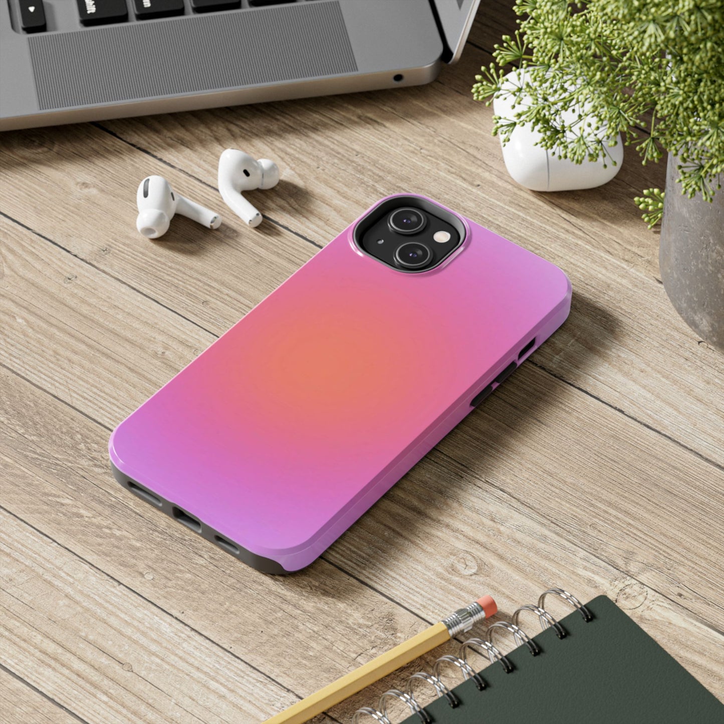 Pink Aura Phone Case