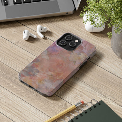Floral Watercolor Phone Case, Tough Phone Case, Trending, Floral