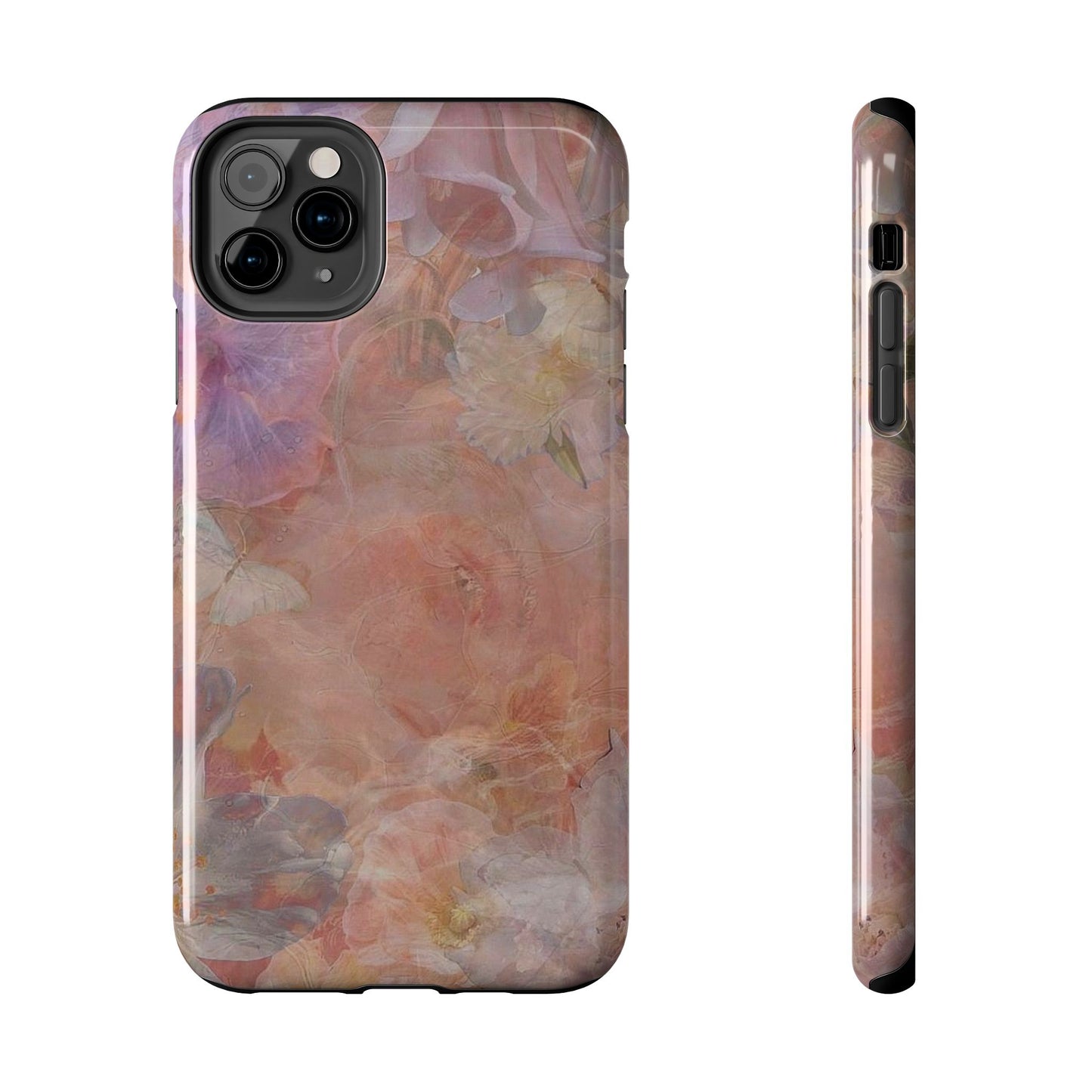 Floral Watercolor Phone Case, Tough Phone Case, Trending, Floral