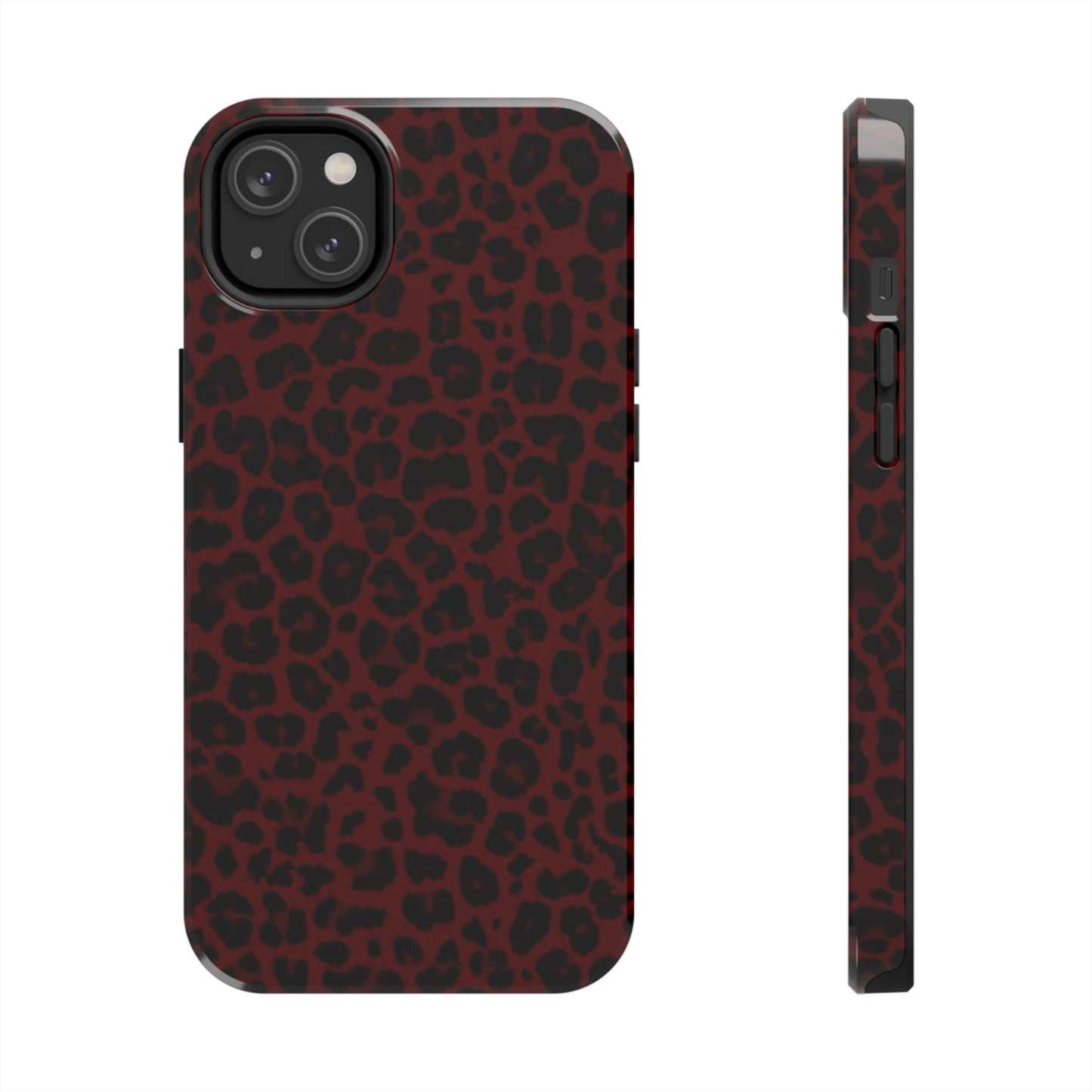 Red Cheetah Print Phone Case