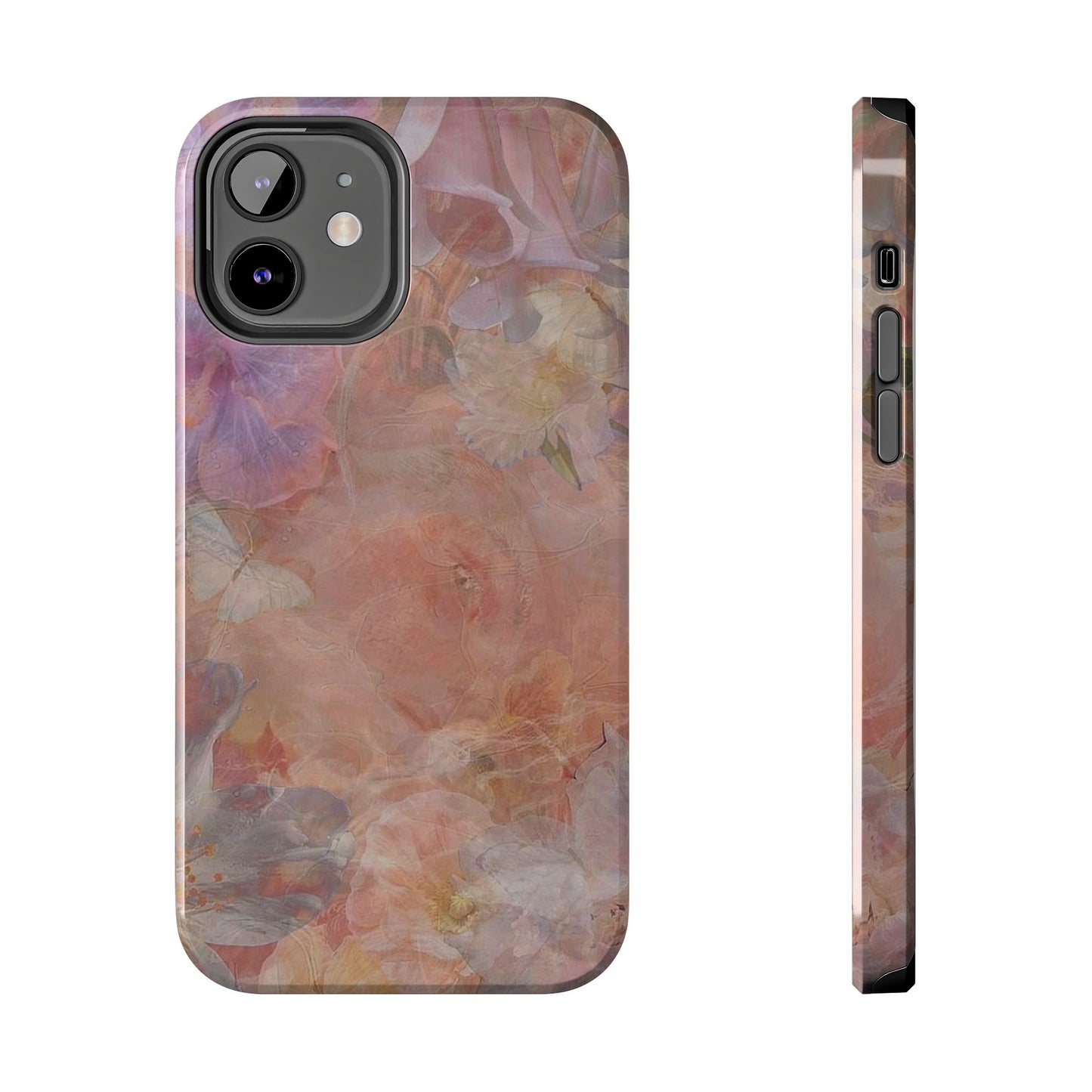 Floral Watercolor Phone Case, Tough Phone Case, Trending, Floral