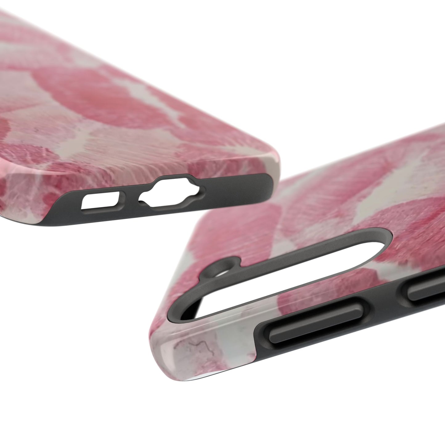 Pink Kiss Print Phone Case
