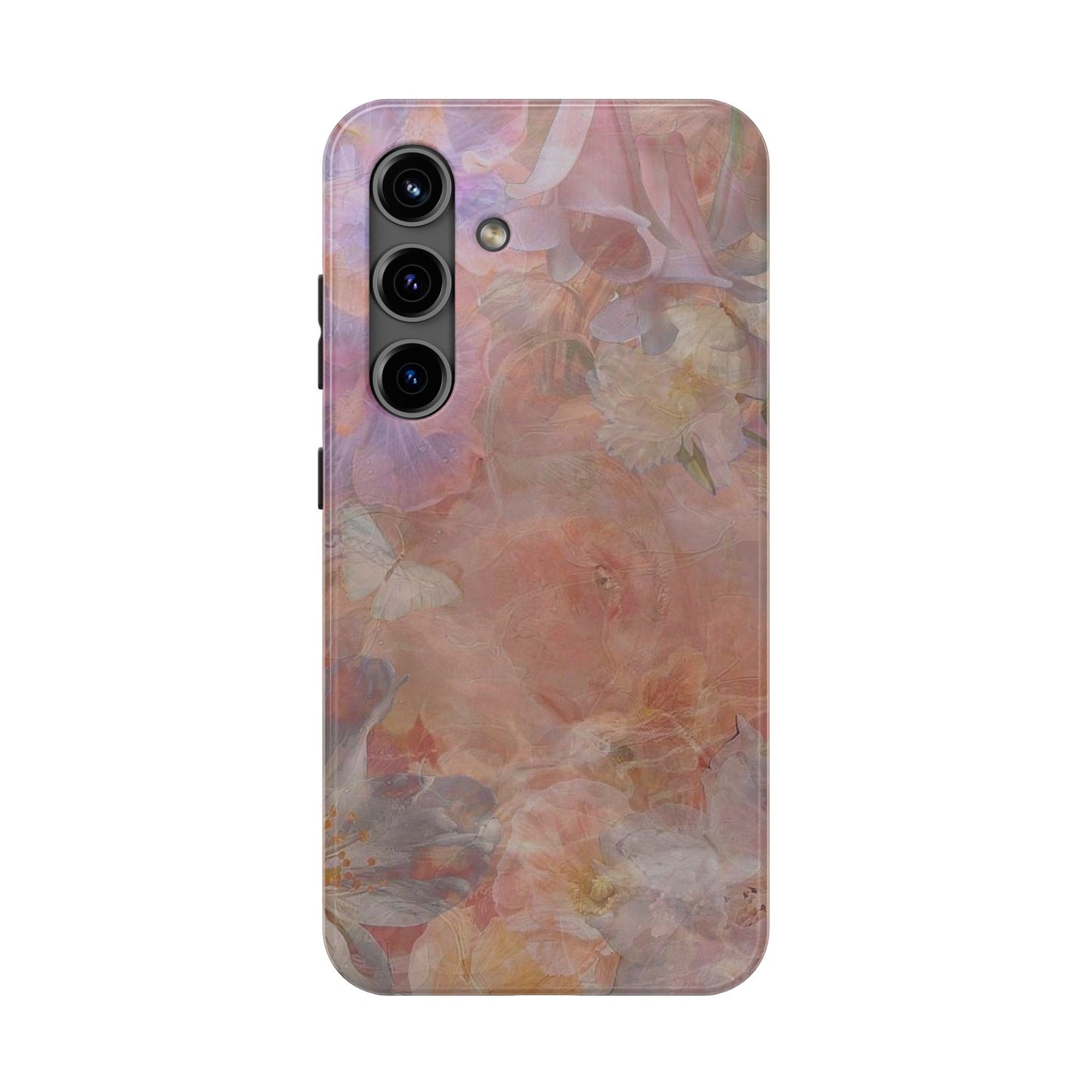 Floral Watercolor Phone Case, Tough Phone Case, Trending, Floral