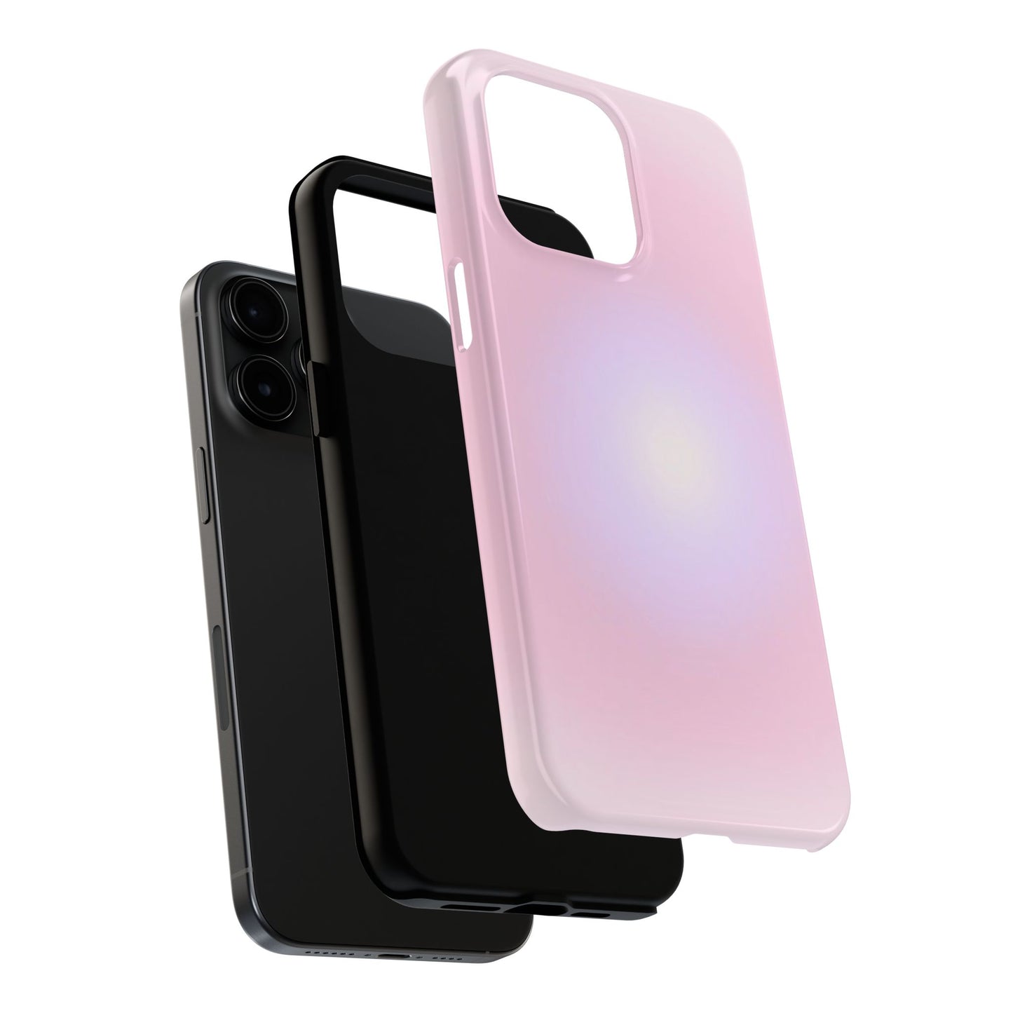 Soft Pink Aura Phone Case